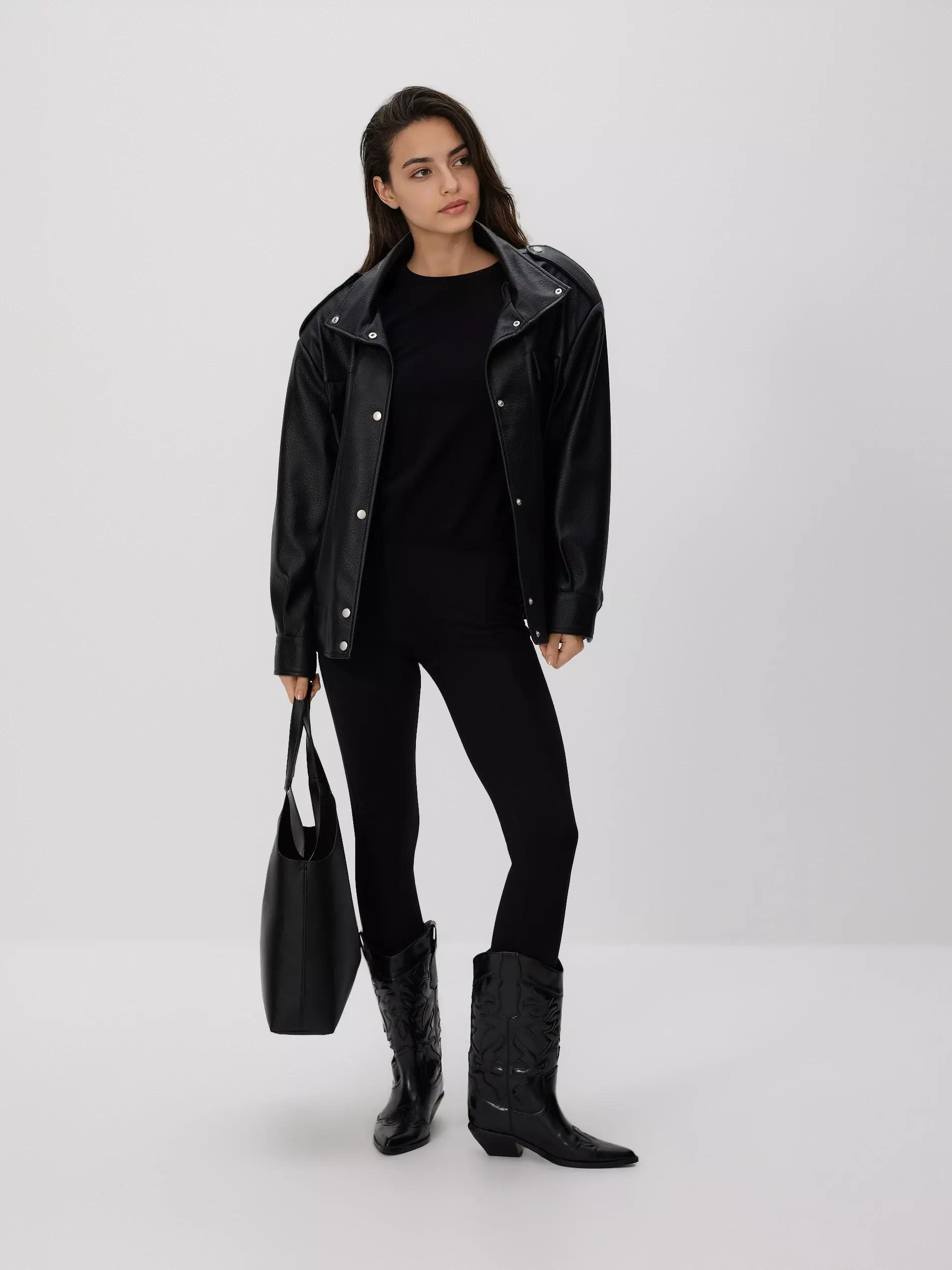 Black Trousers, Black, large image number 0