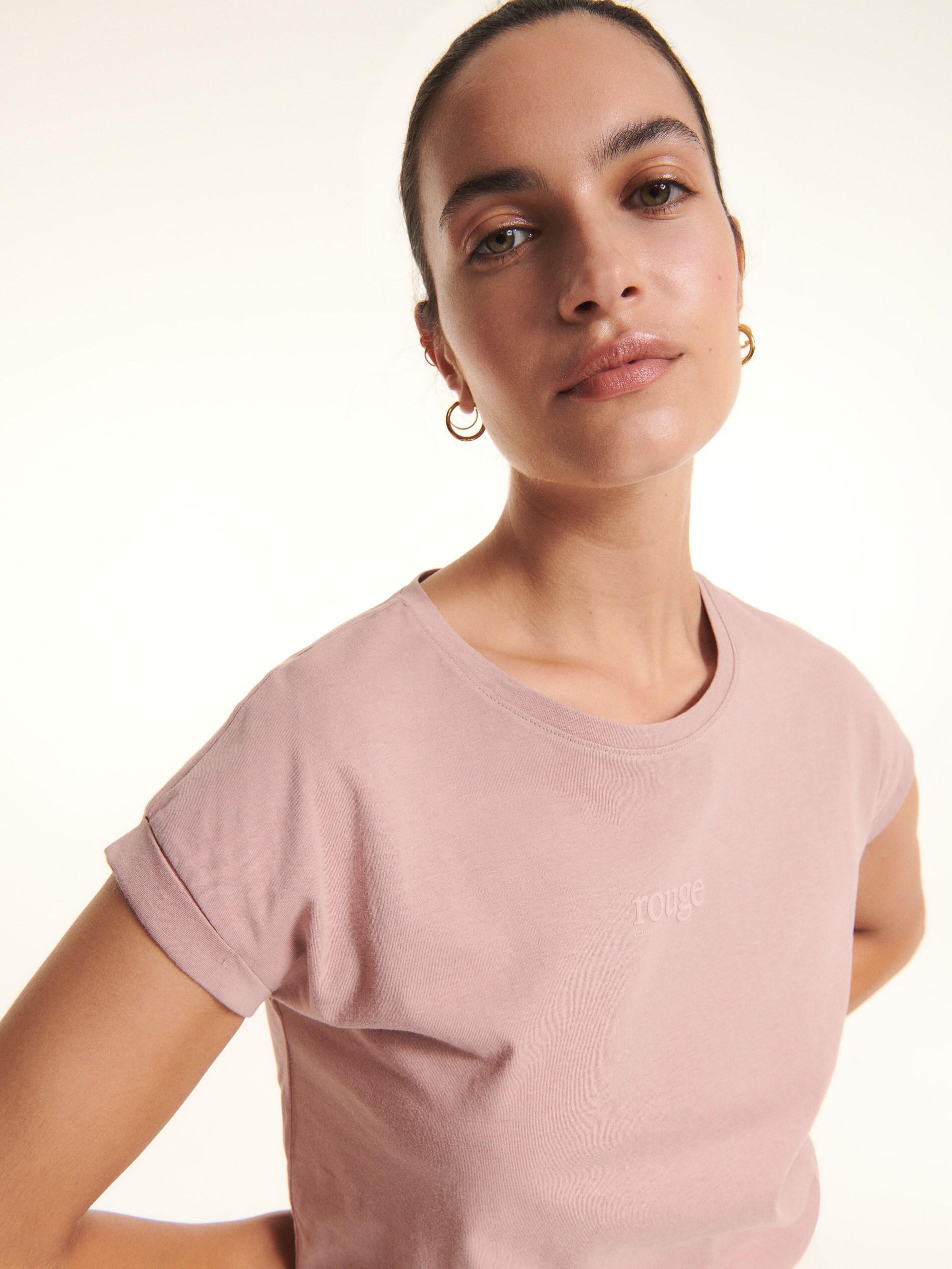 Pink Printed Kimono T-Shirt, , large image number 1