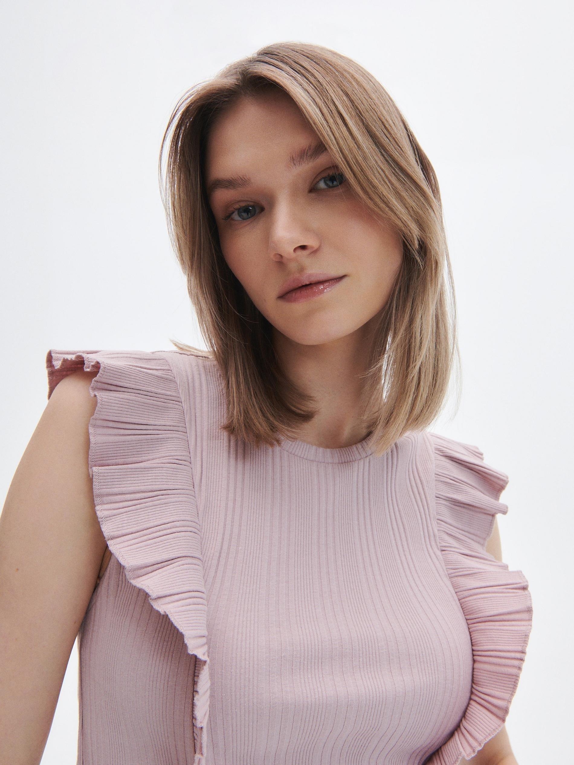 Pink Cotton Blouse, , large image number 4