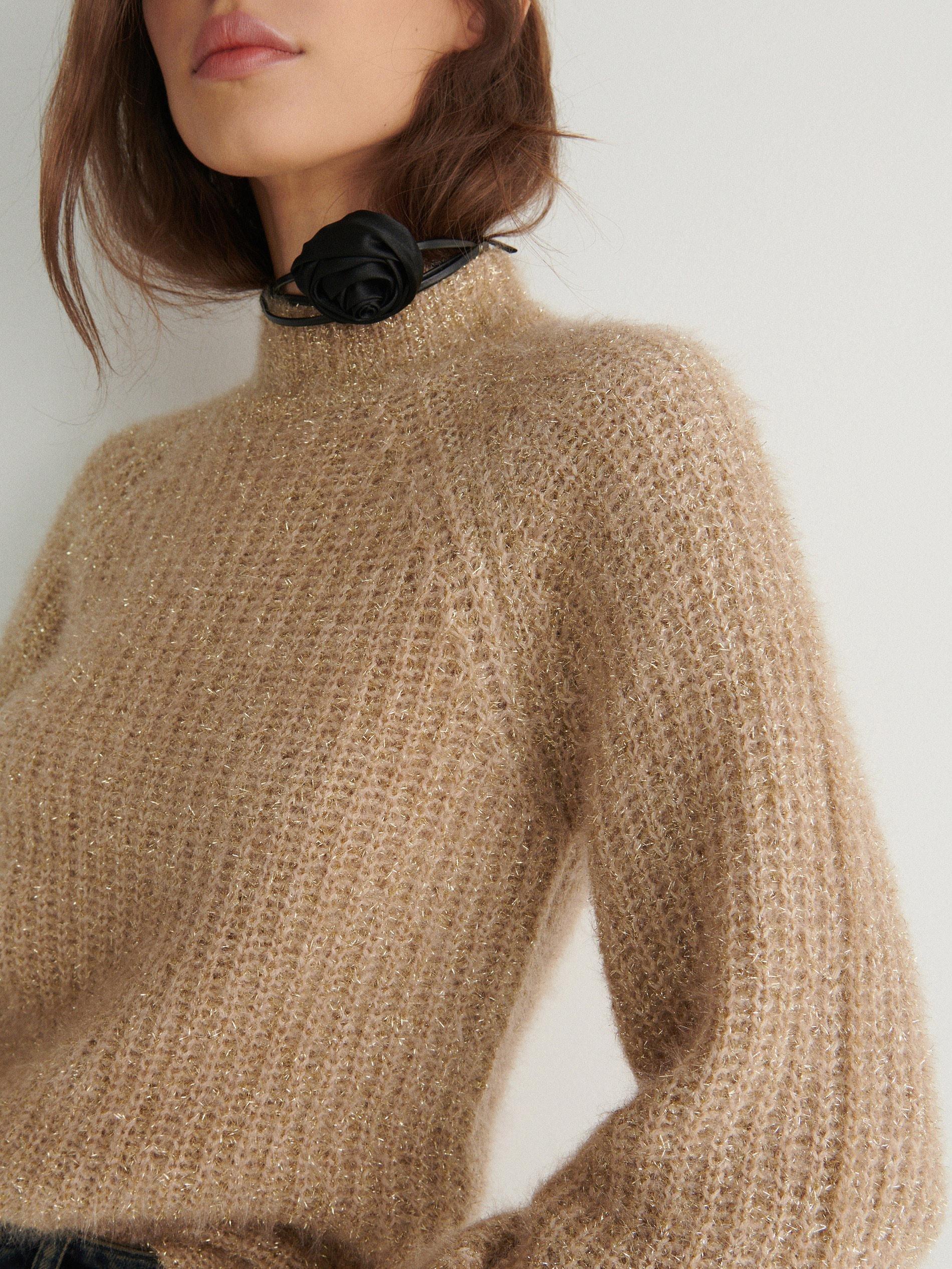 Beige Ladies Sweater, , large image number 3