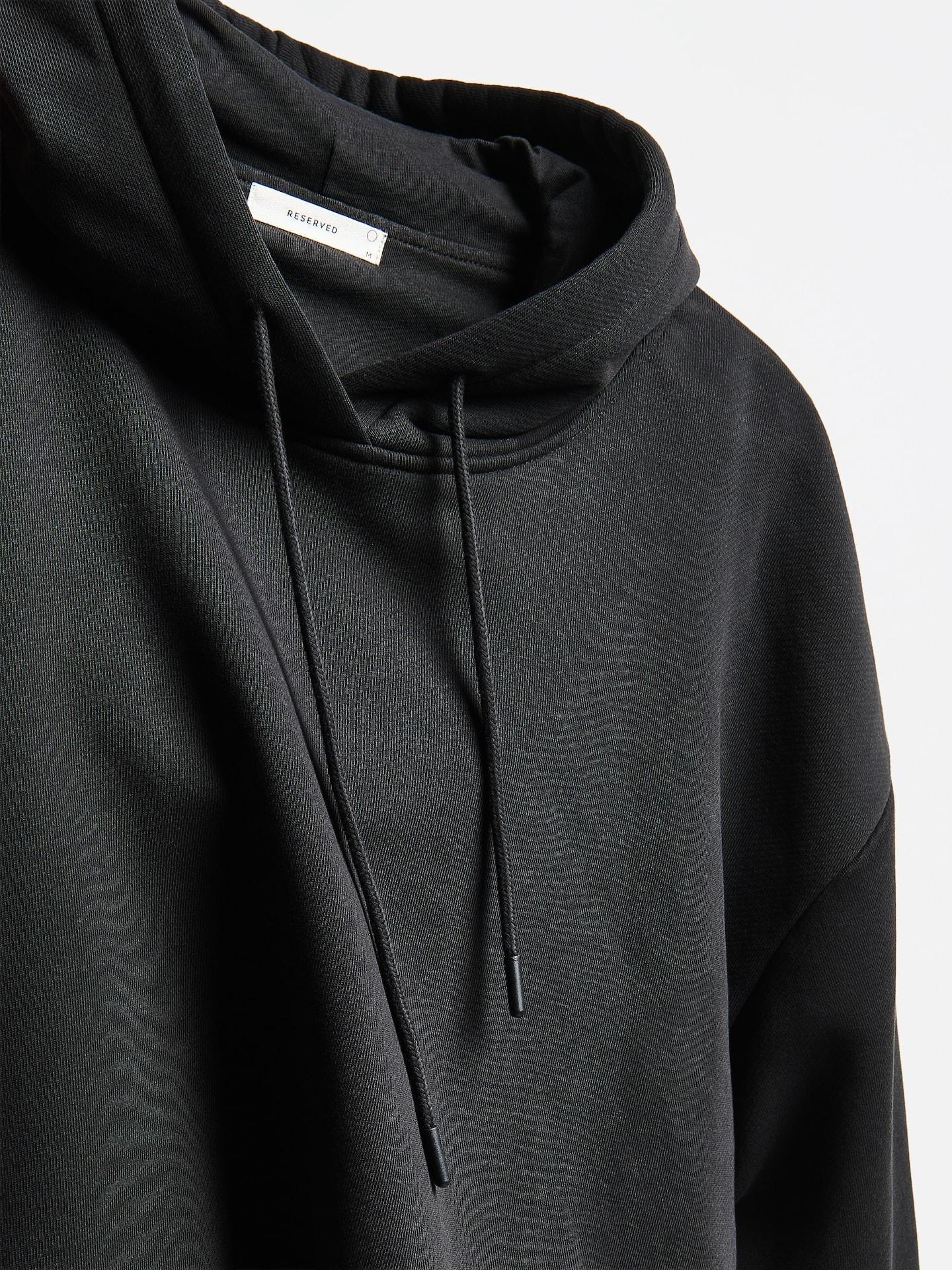 Black Hoodie, Black, large image number 4