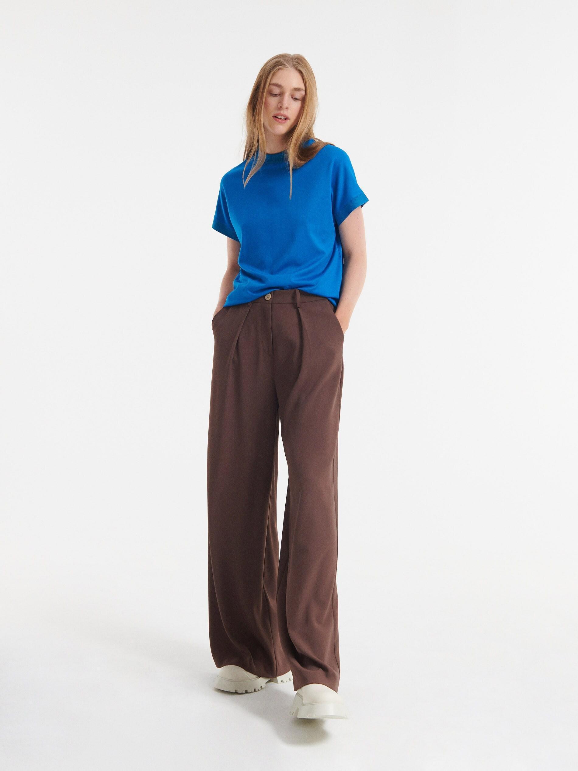 Blue Oversized T-Shirt, , large image number 0