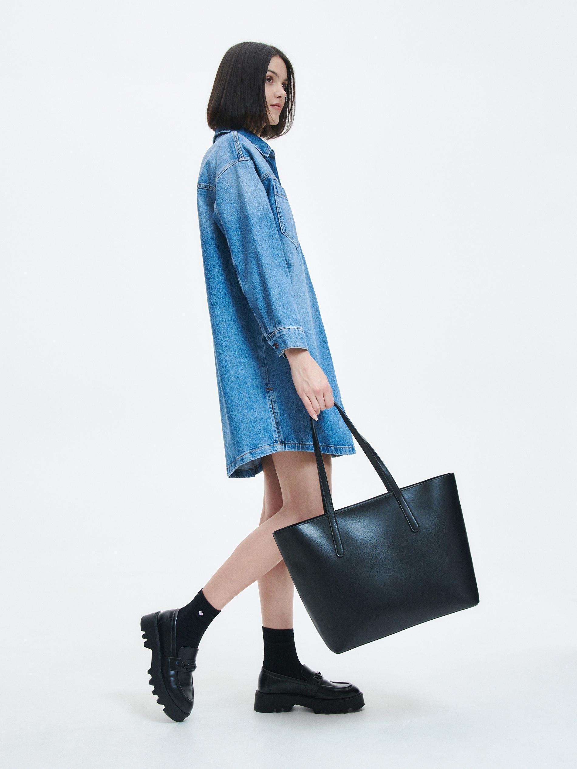 Black Large Bag, , large image number 1
