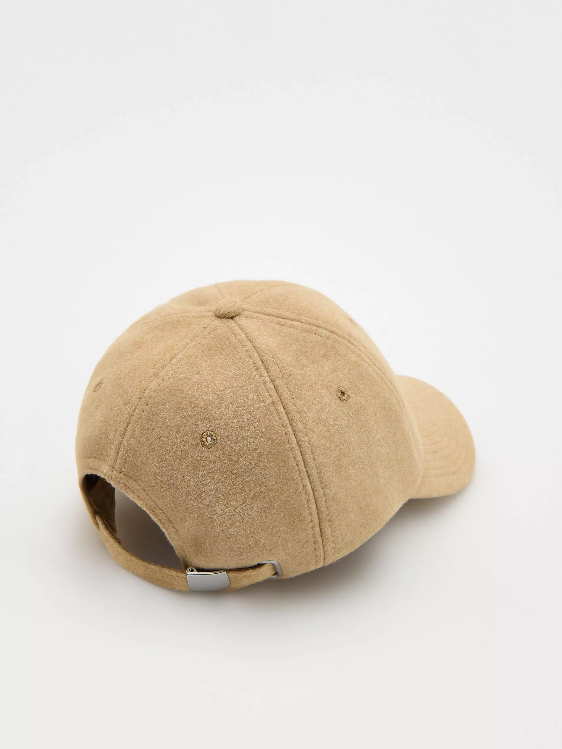 BEIGE Baseball cap with patch, Beige, large image number 2