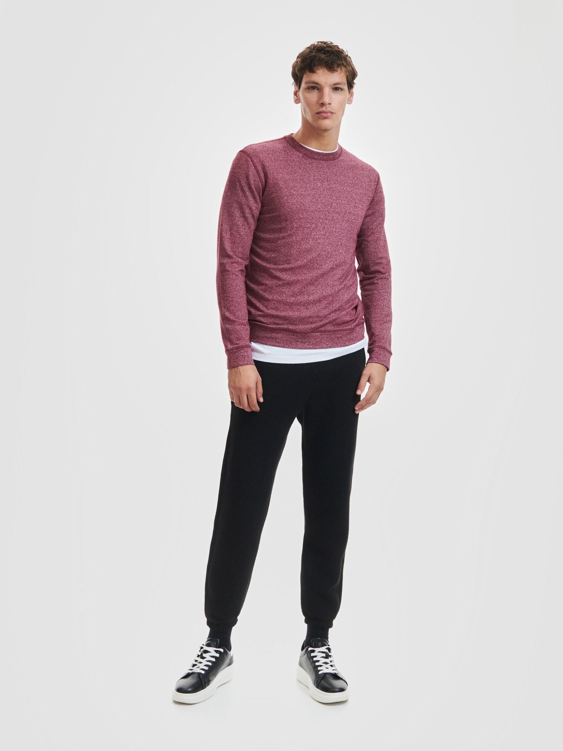 Burgundy Regular Fit T-Shirt, , large image number 0