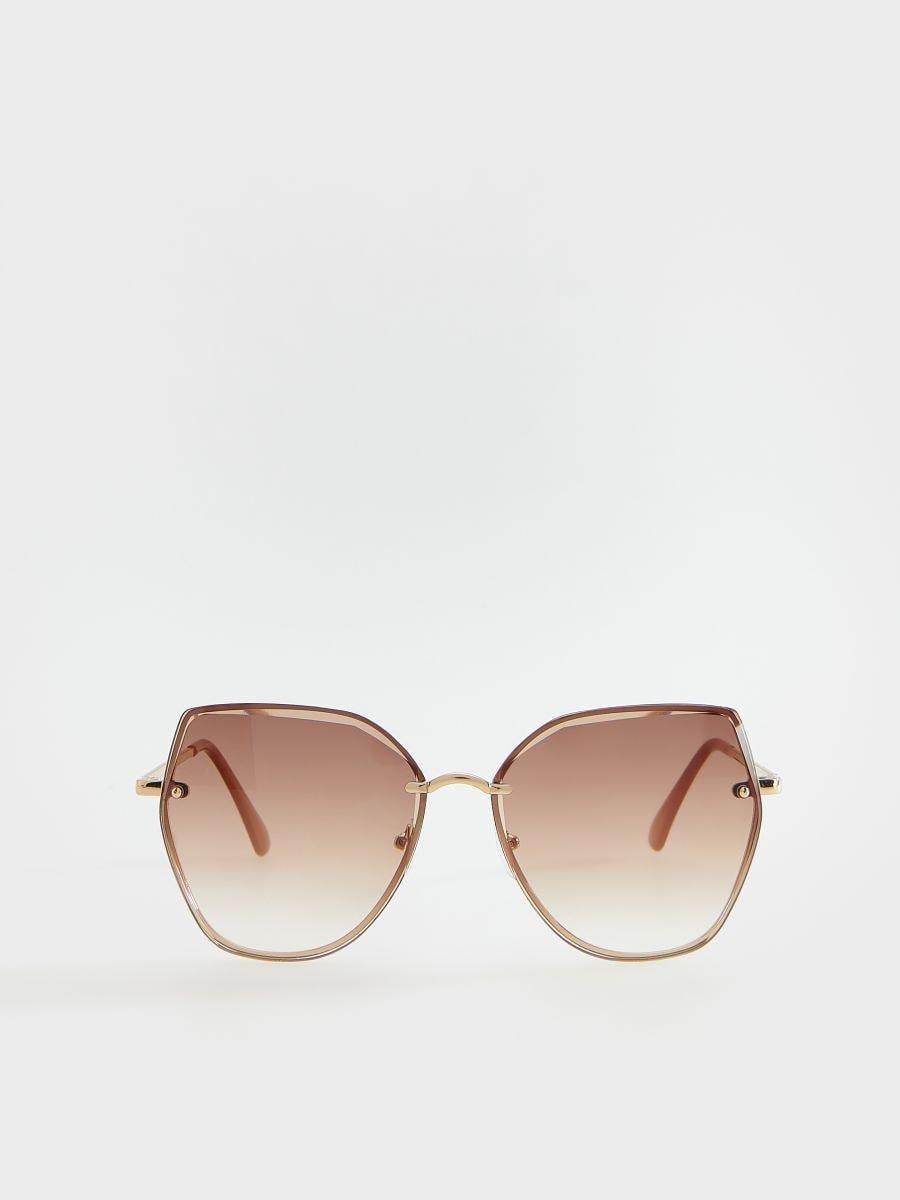 Brown Sunglasses, Brown, large image number 0