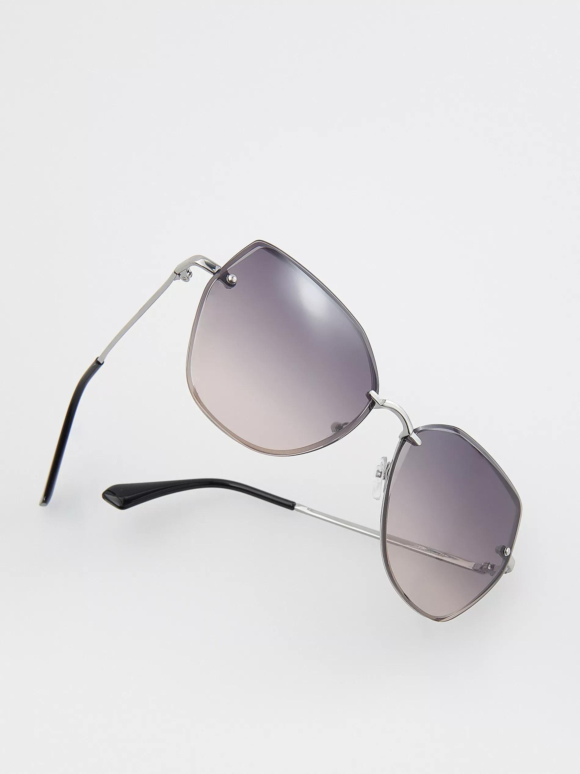 black Sunglasses, Black, large image number 3