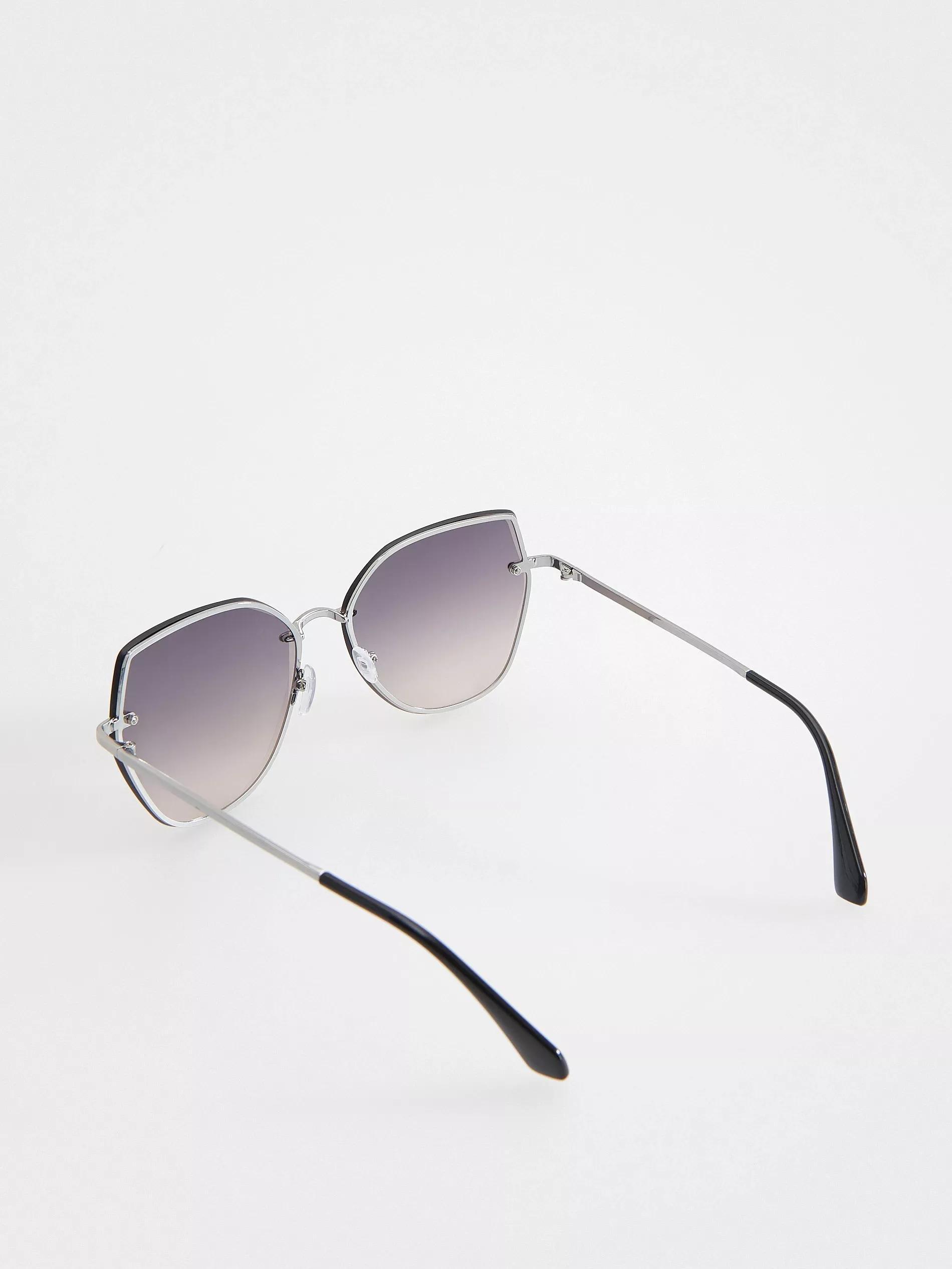 black Sunglasses, Black, large image number 4