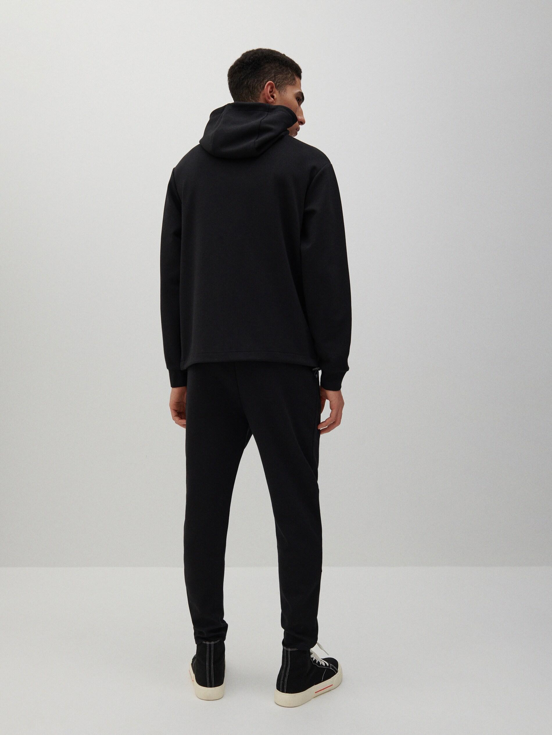 Black Tracksuit Bottoms, , large image number 2