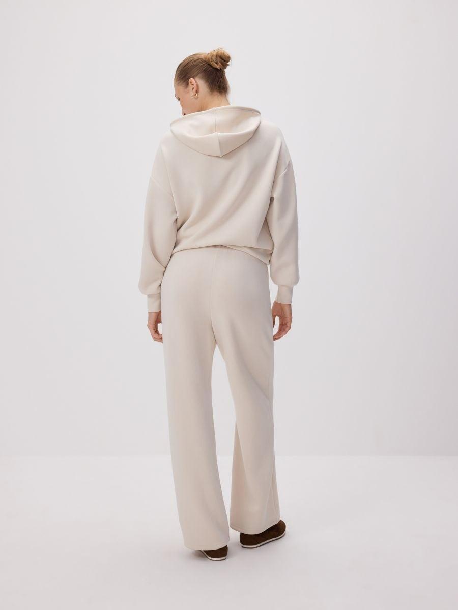 Beige Modal Sweatpants, Beige, medium