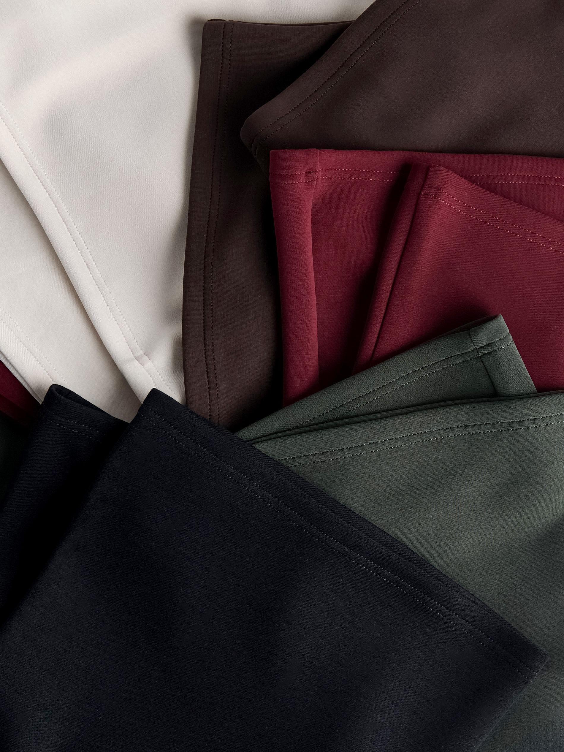 Wide leg trousers, Brown, large image number 6