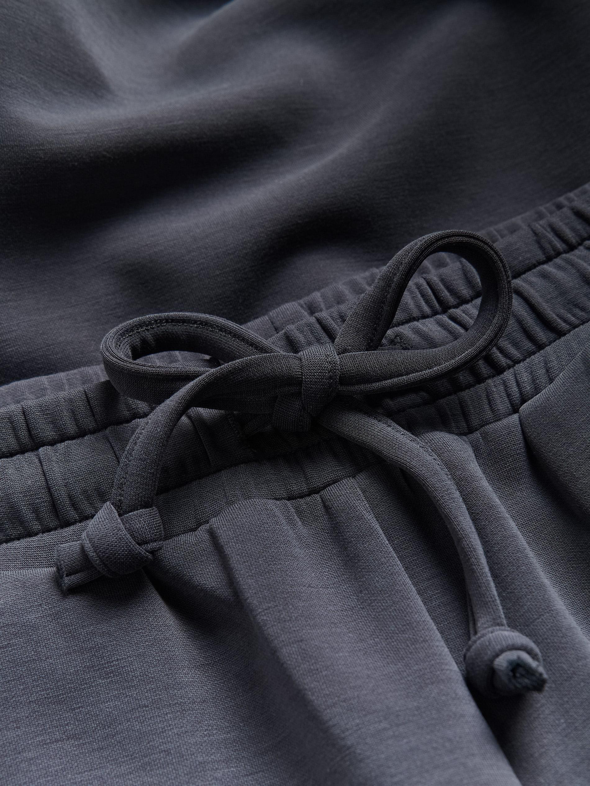 Grey Wide Leg Trousers, Grey, large image number 4