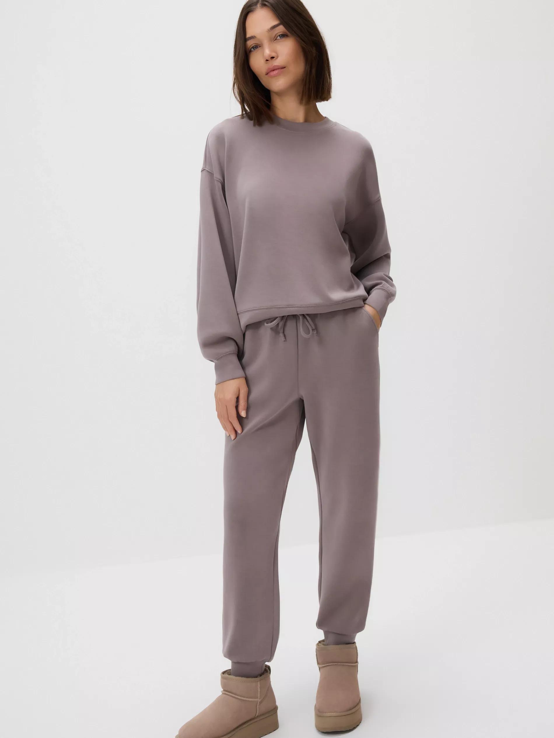 Brown Sweat Joggers, Brown, large image number 0