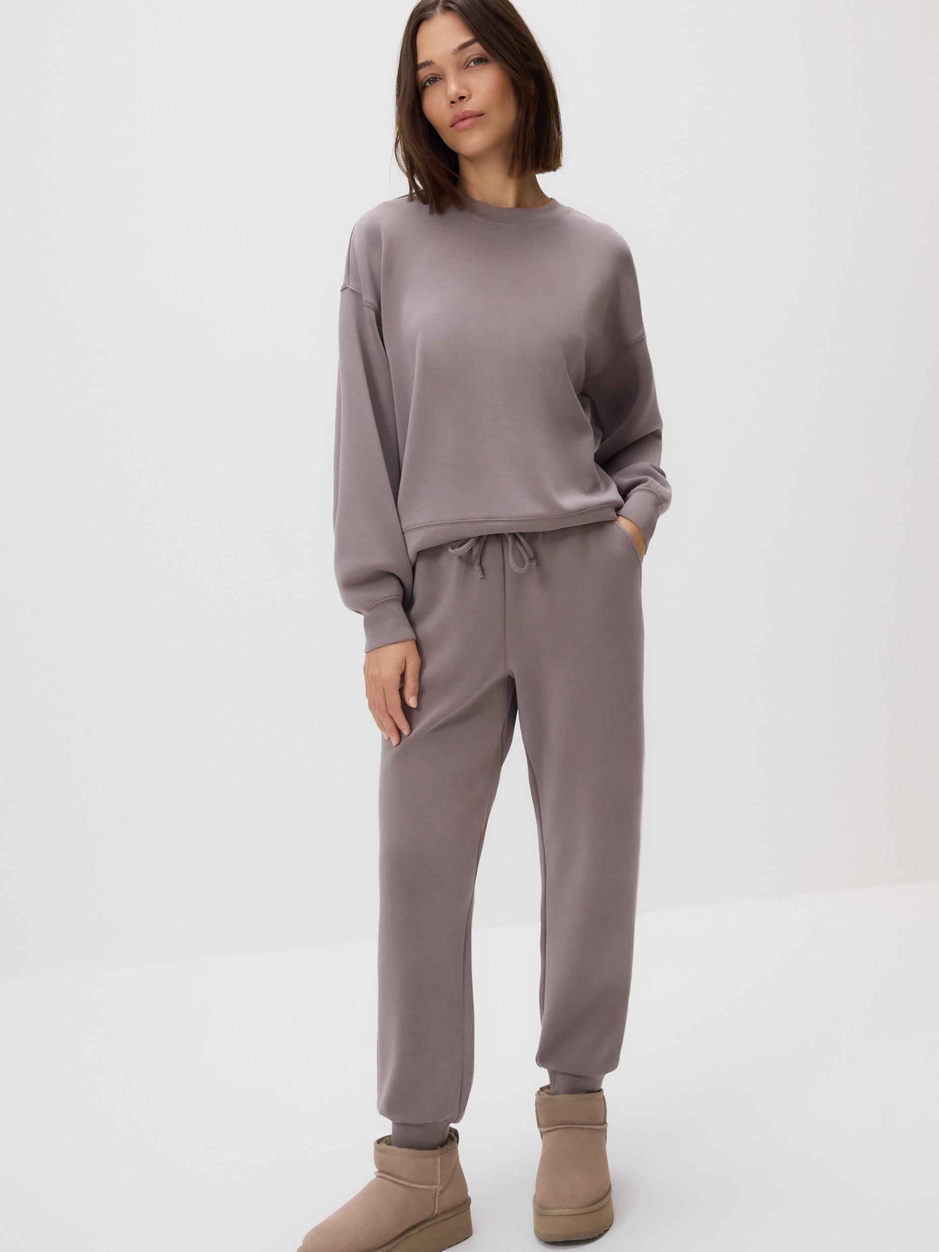 Brown Sweat Joggers, Brown, medium