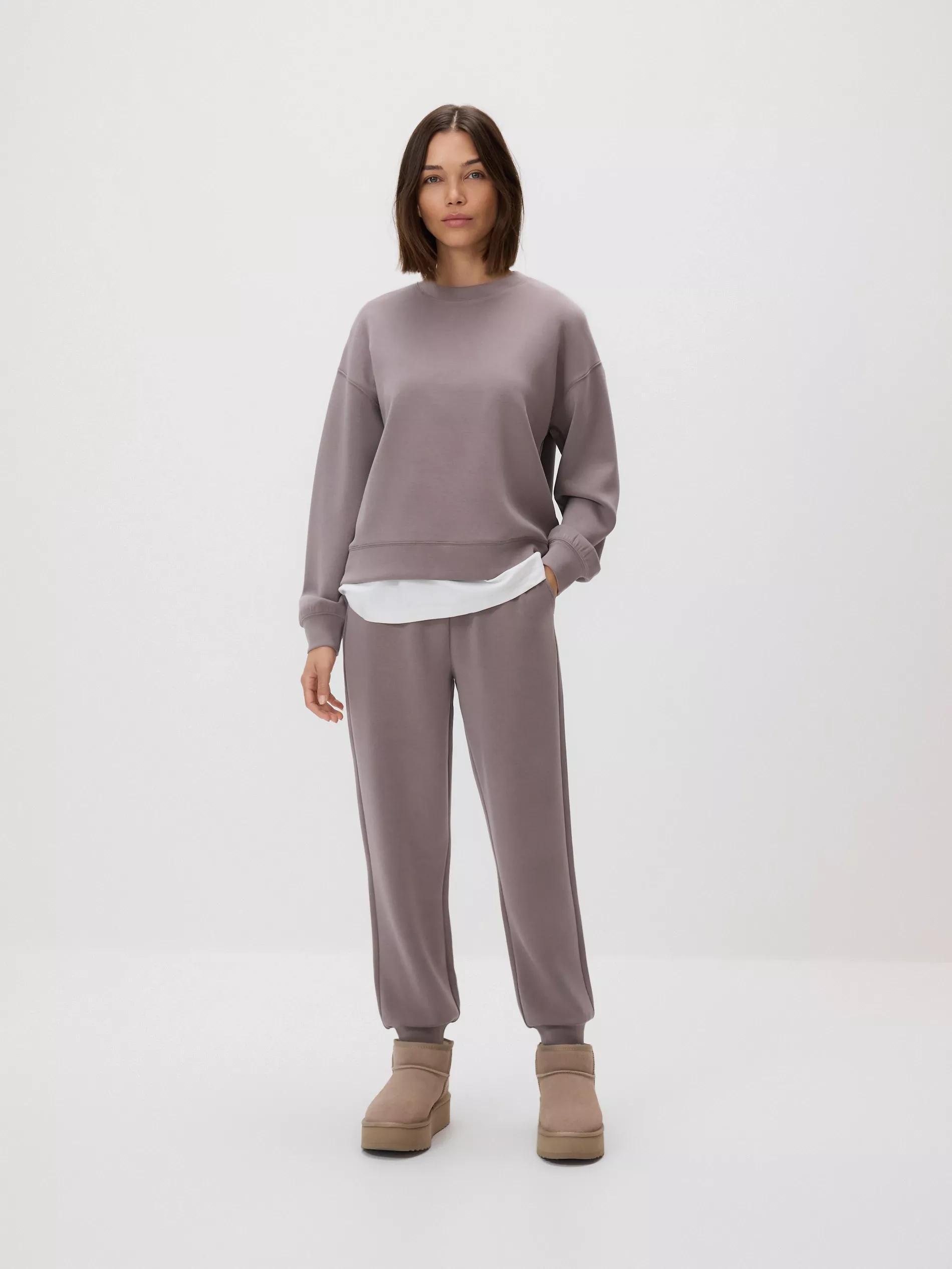 Brown Sweat Joggers, Brown, medium