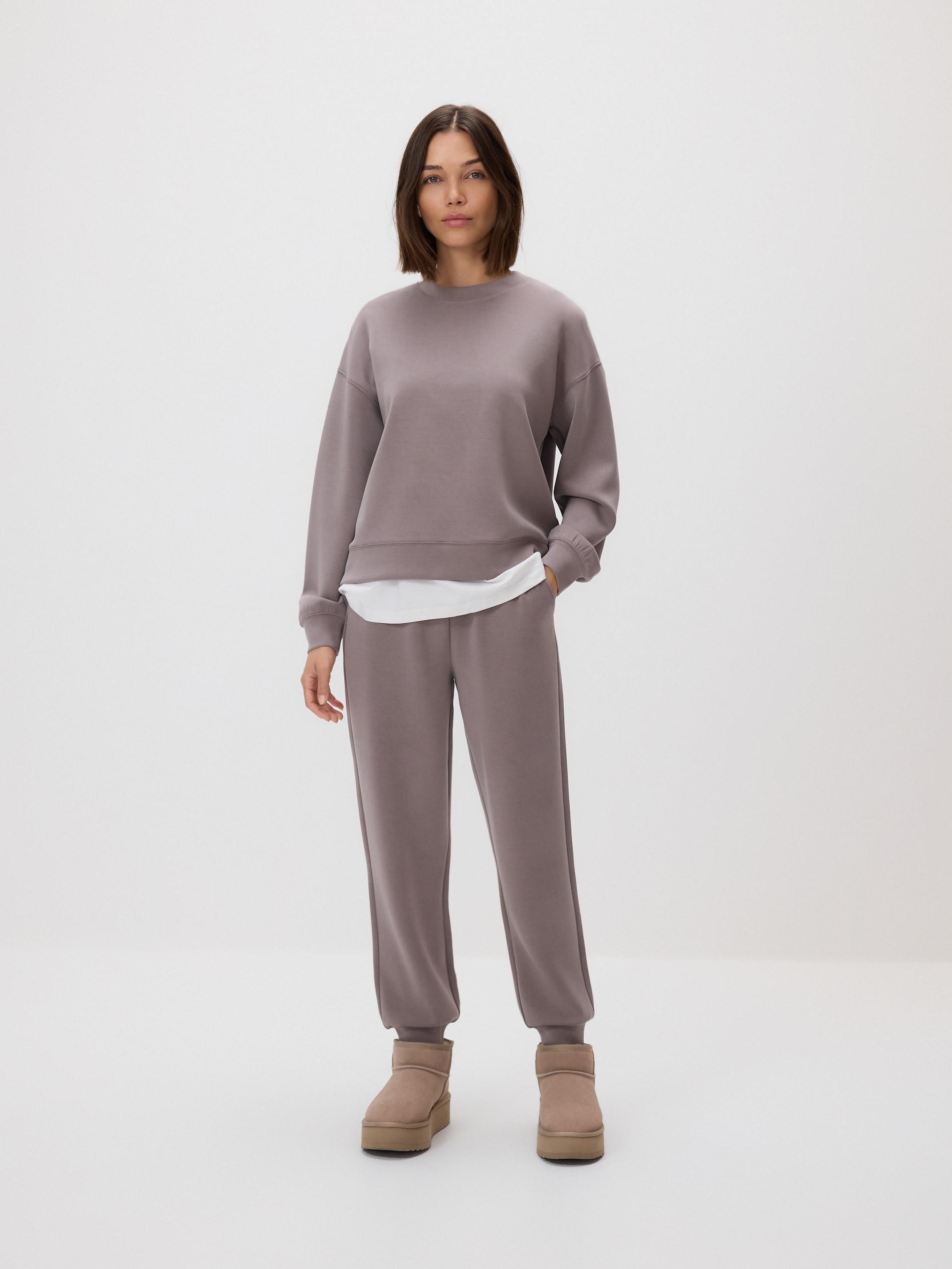 Brown Sweat Joggers, Brown, medium