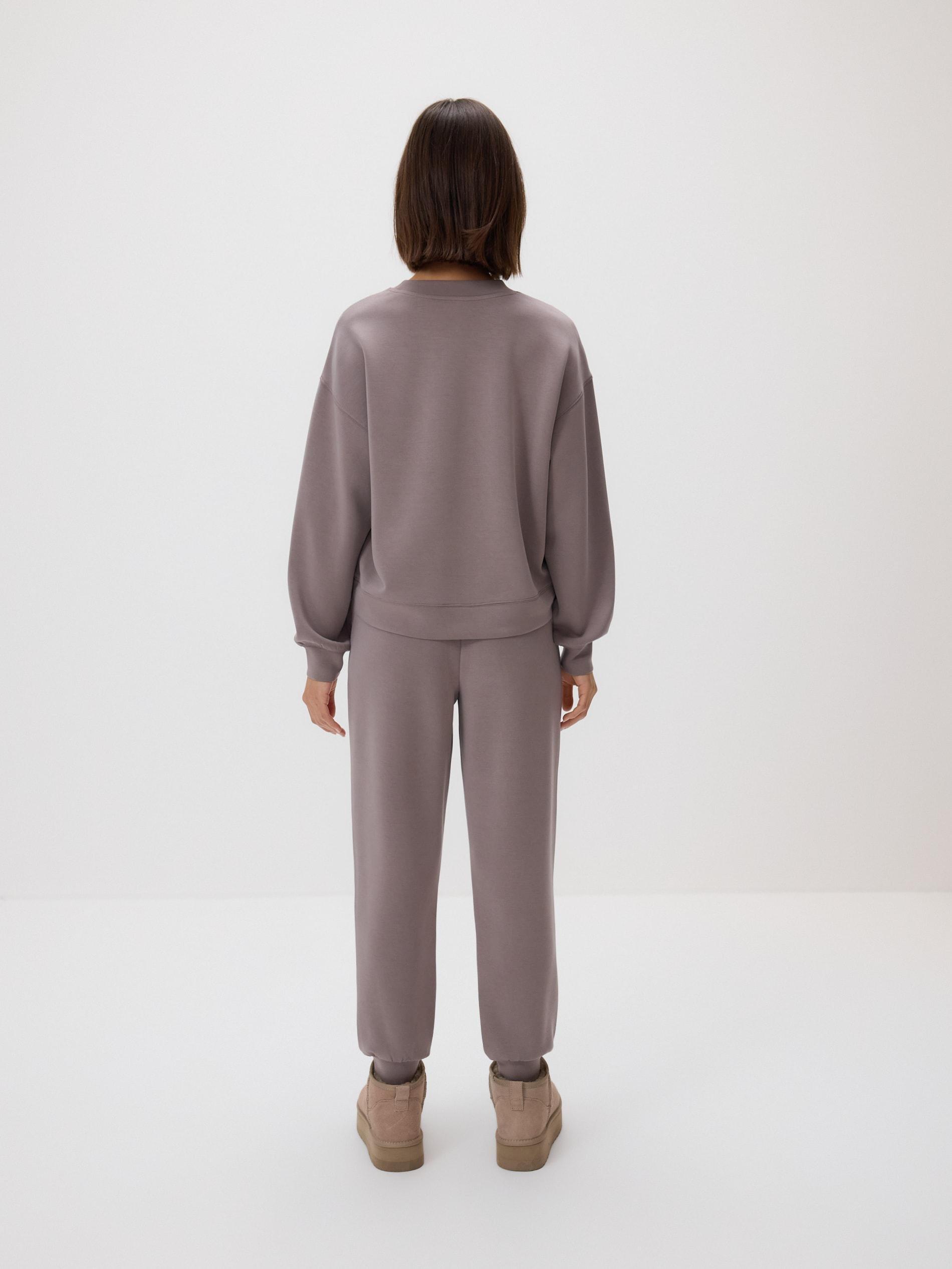 بنطال جوغر رياضي بني, Brown, large image number 3