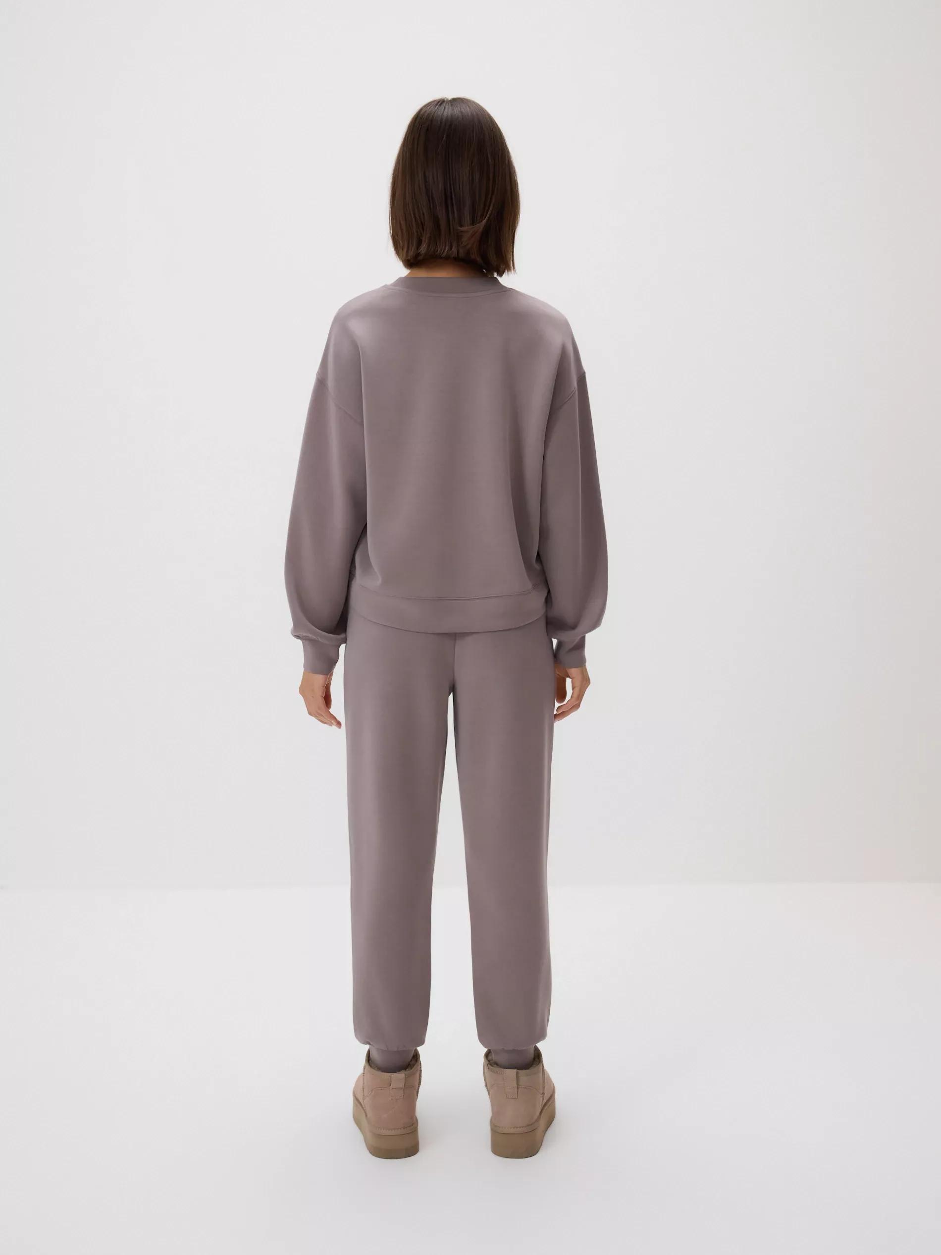 Brown Sweat Joggers, Brown, large image number 3