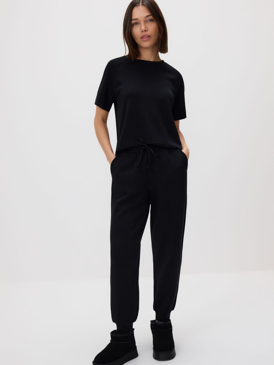 Modal Sweatpants, Black, large image number 0