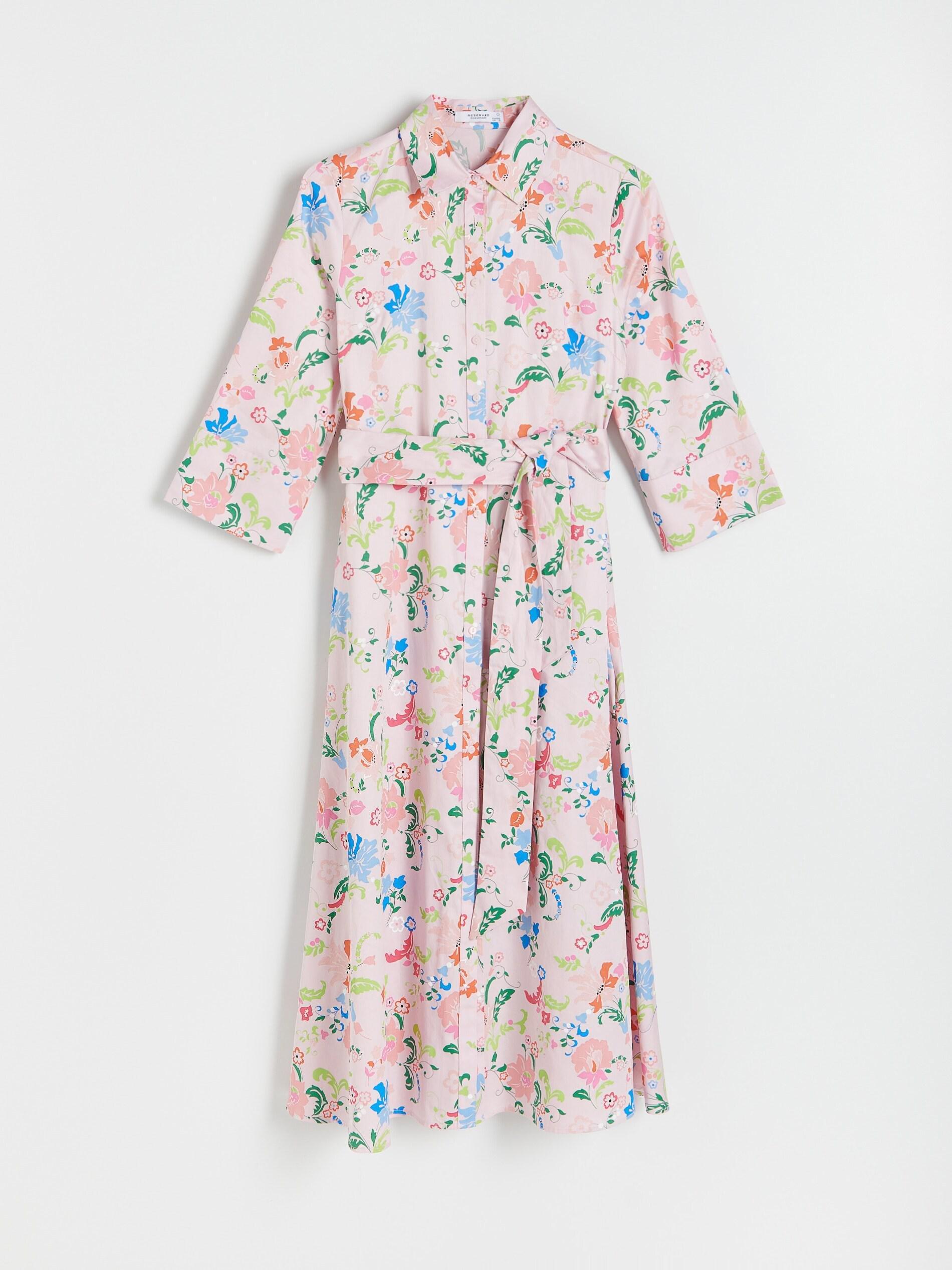 Blue Patterned maxi dress, , large image number 5