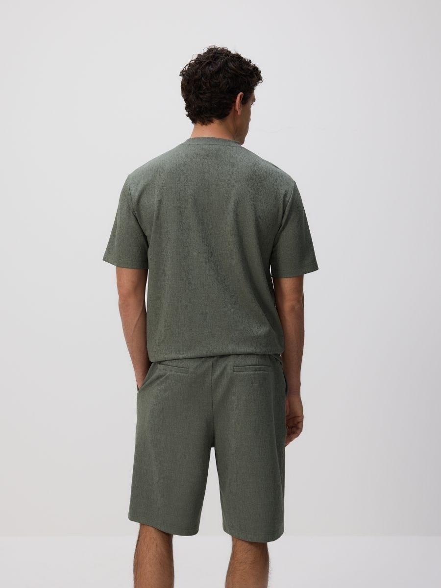 Green Bermuda Shorts, , large image number 1