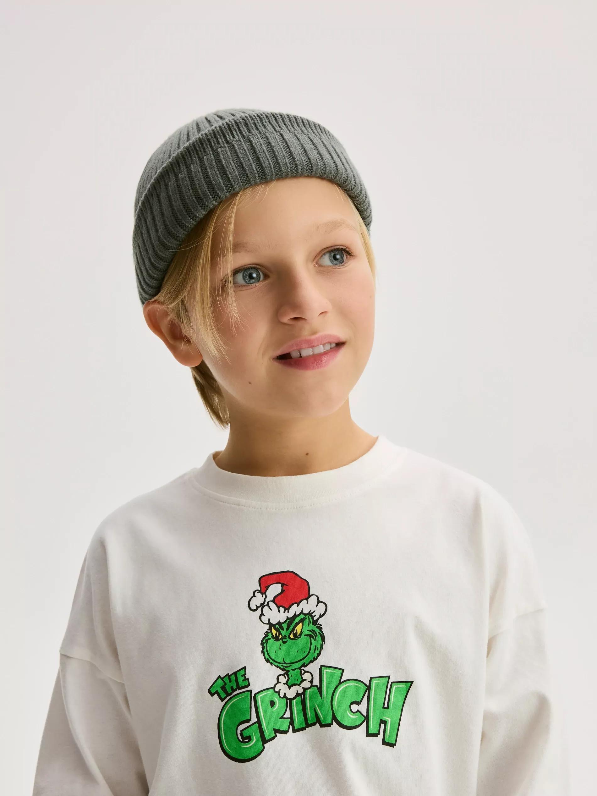 Cream Grinch Longsleeve, Ivory, large image number 4