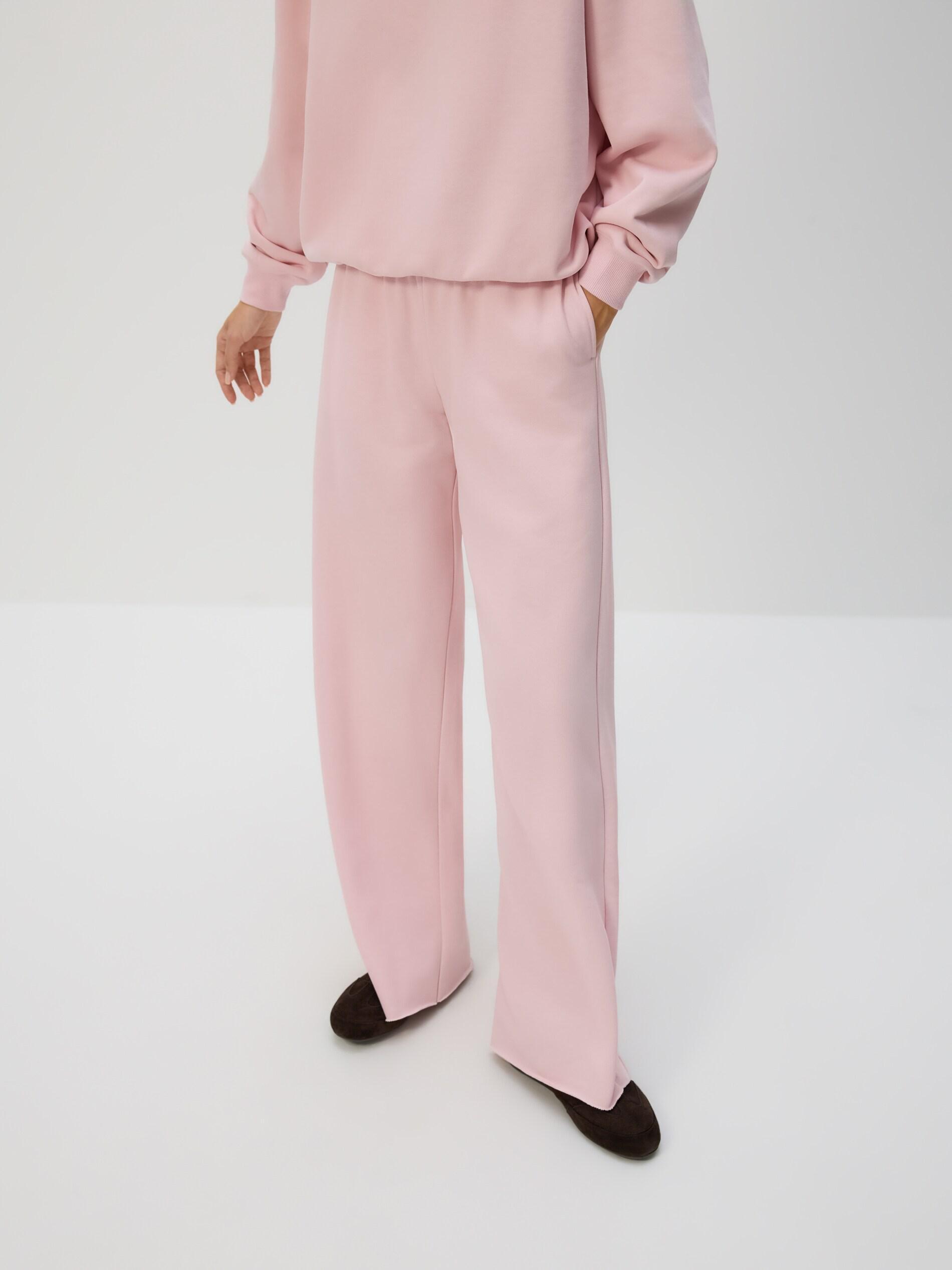 PASTEL PINK Joggers with cuffs, Pink, medium