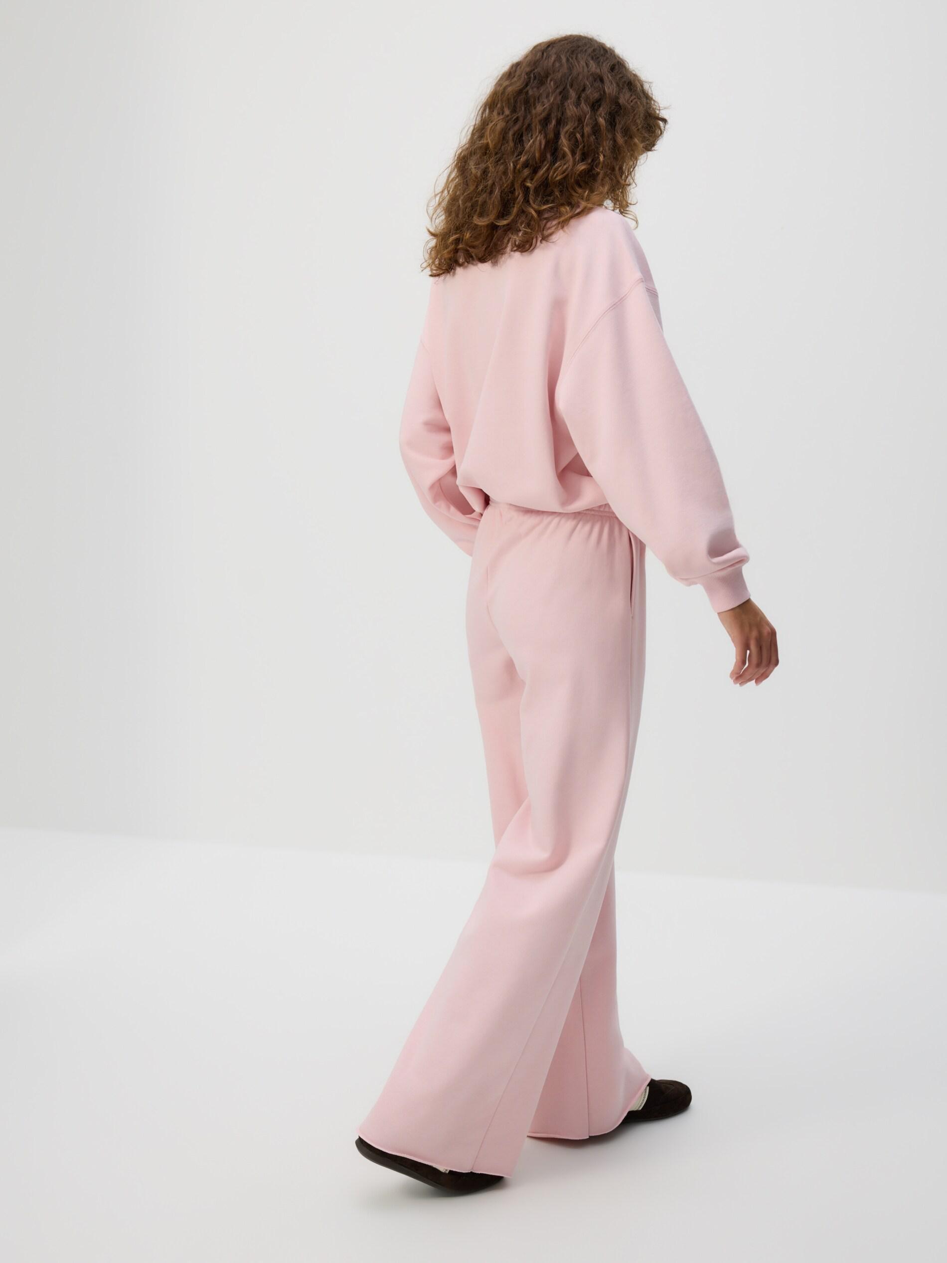 PASTEL PINK Joggers with cuffs, Pink, medium
