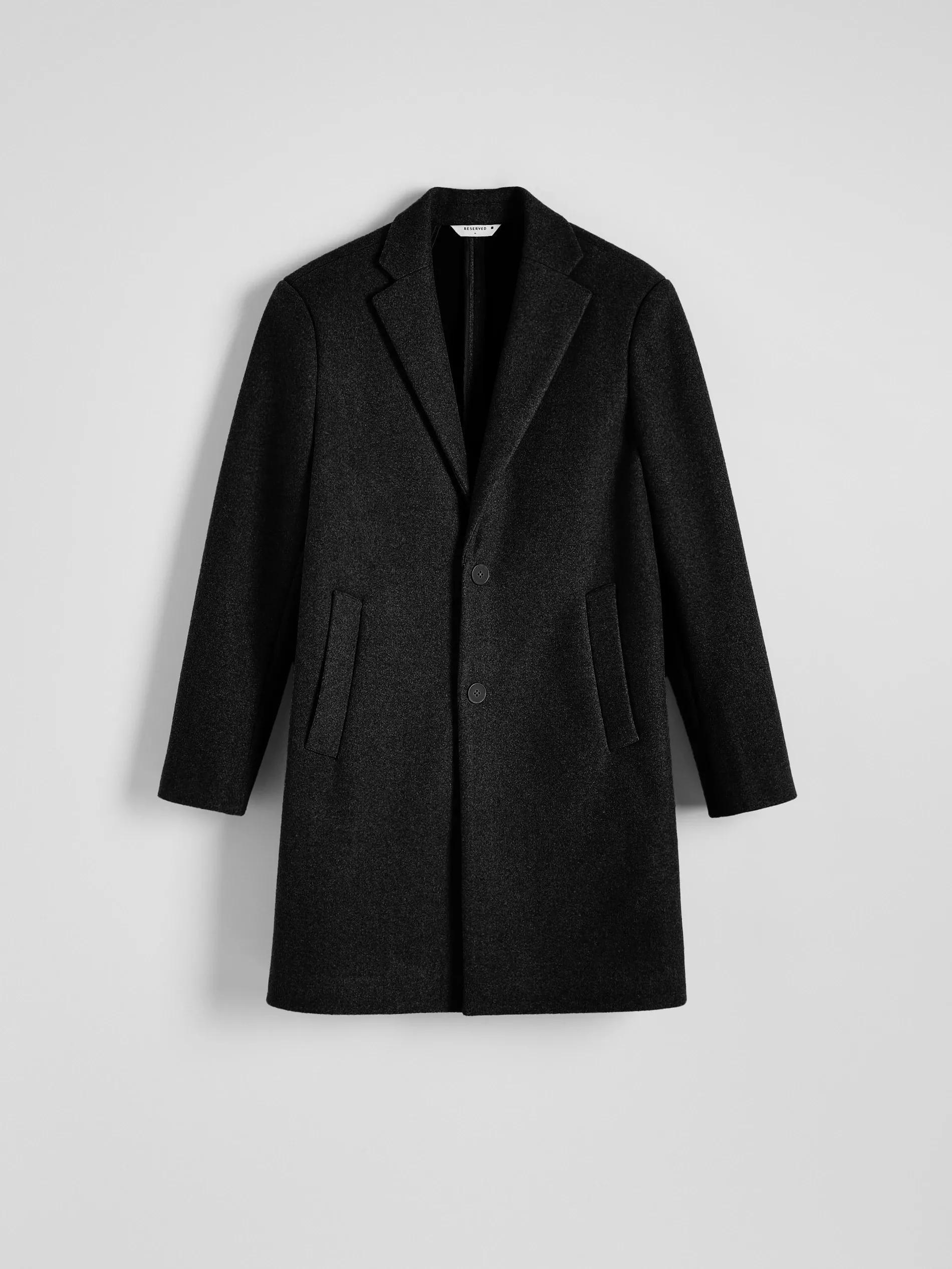 Black Coat With Collar, , large image number 8