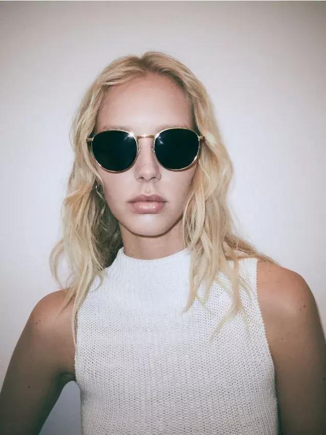 black Sunglasses, Black, large image number 0