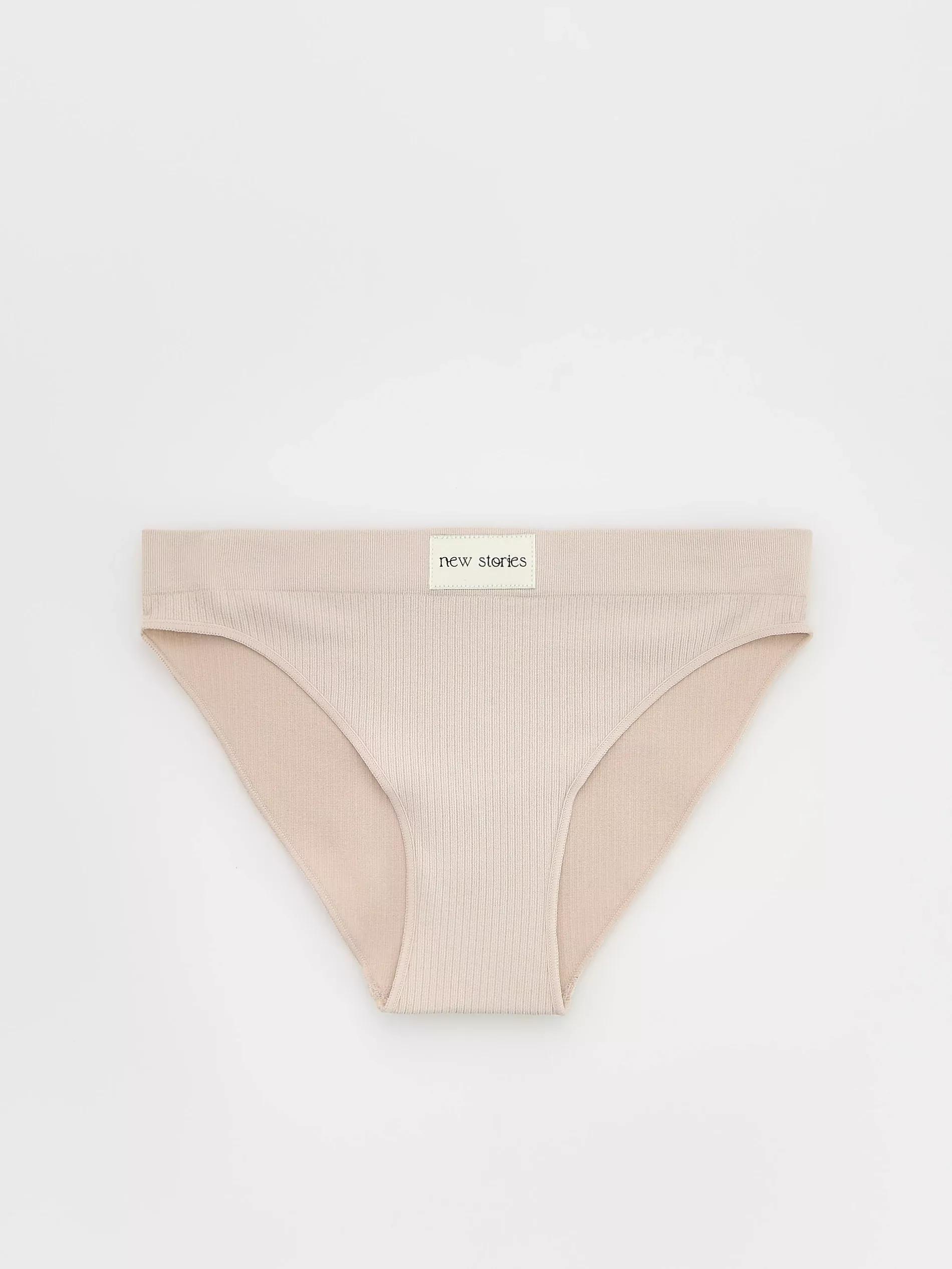 Beige Thong Panties, , large image number 0