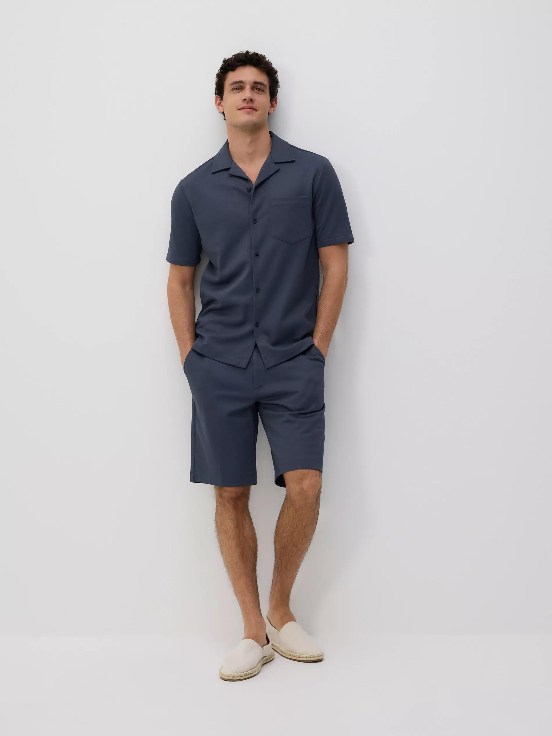 Grey Regular Fit Shorts, Grey, medium