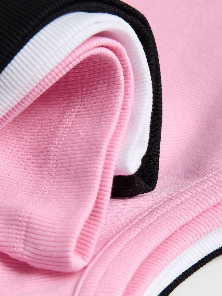 White Cotton Top, White, medium