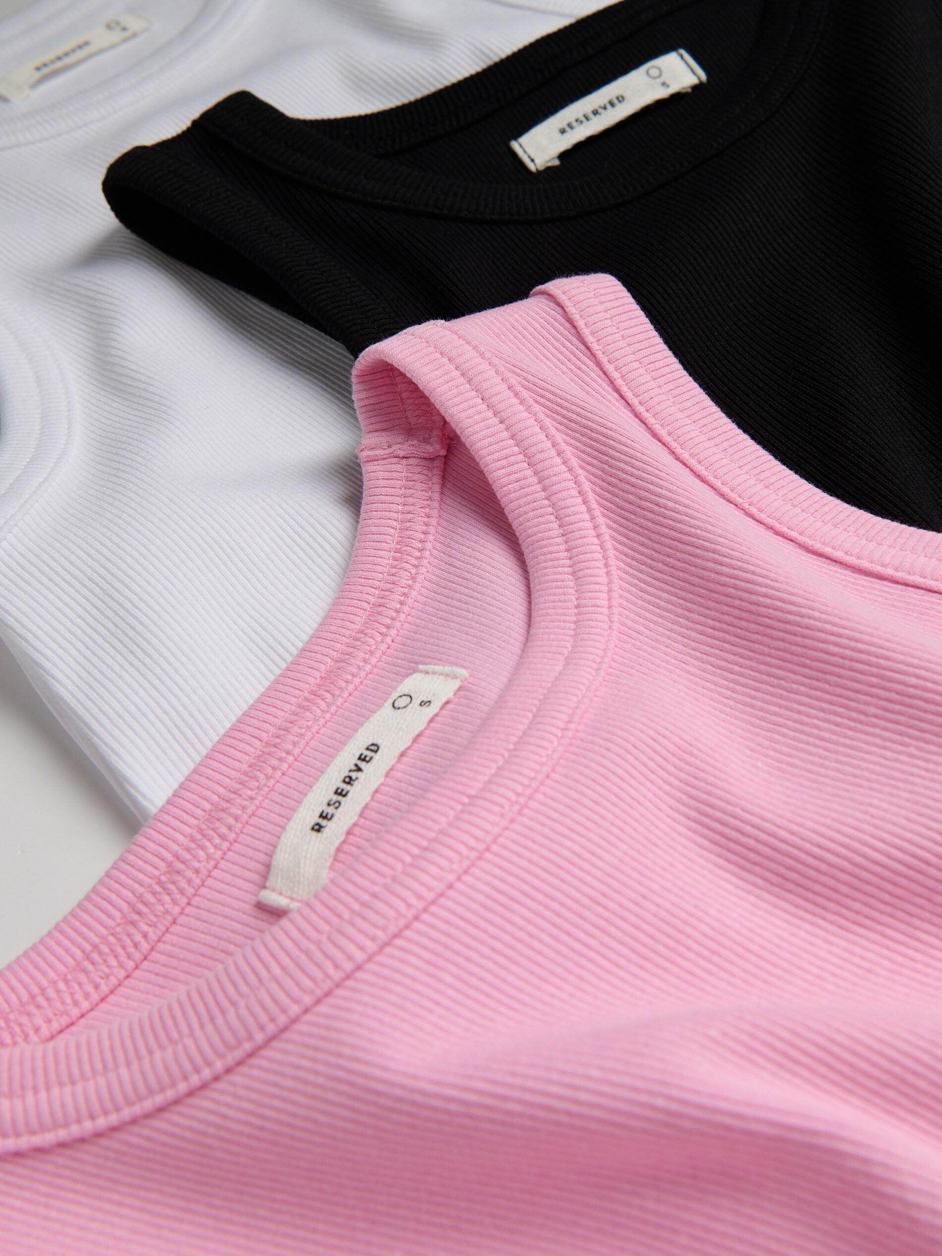 Pink Cotton Top, Pink, medium