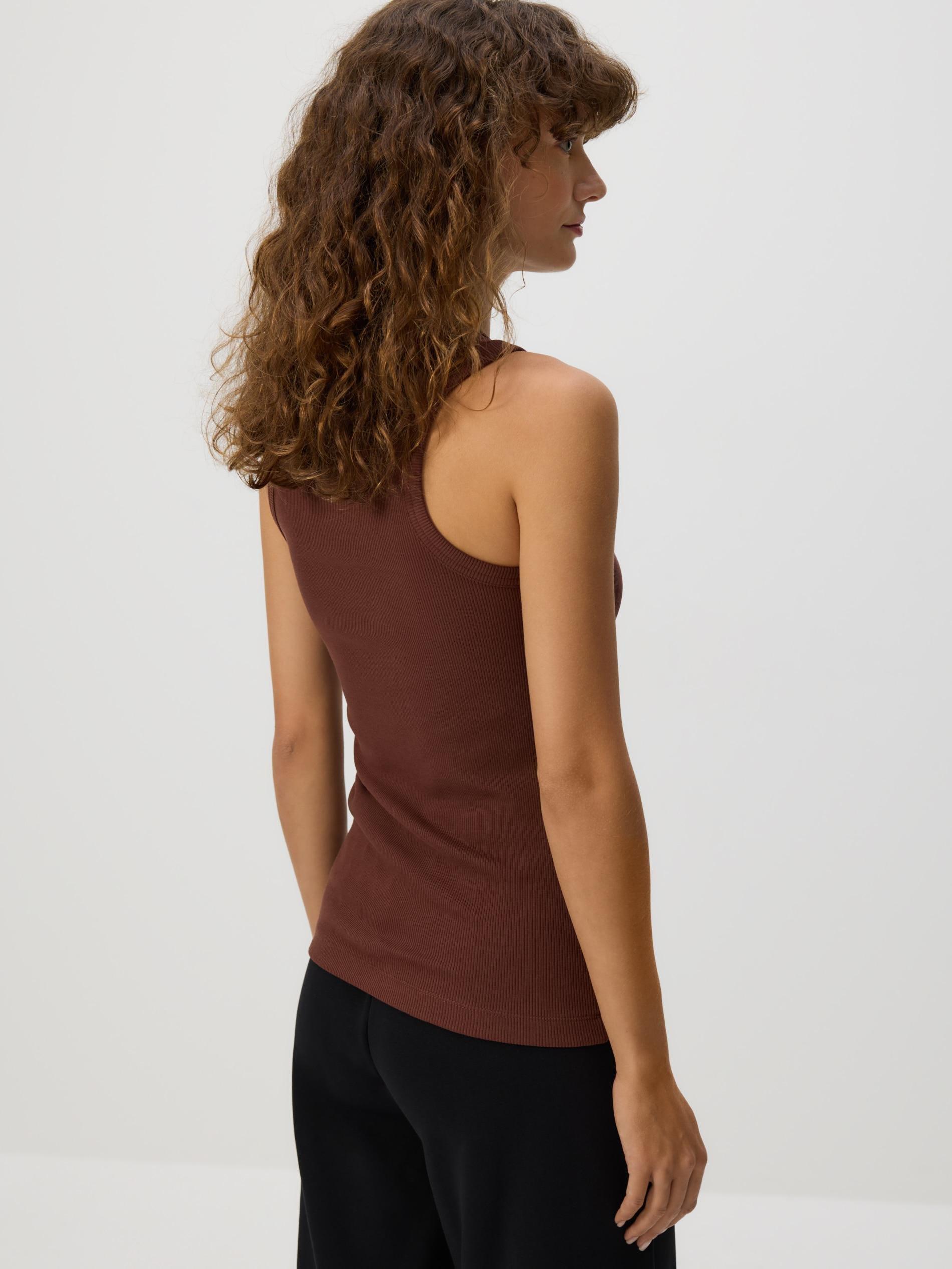 Brown Cotton Top, , large image number 2