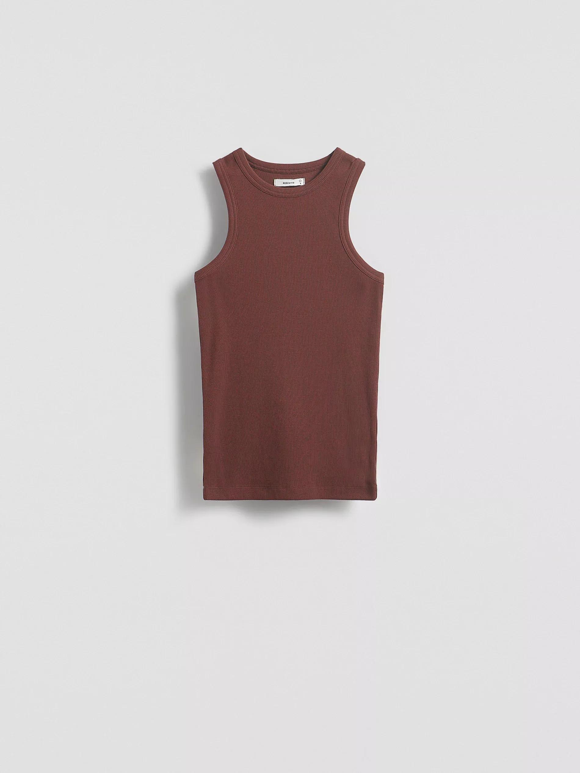 Brown Cotton Top, , large image number 3