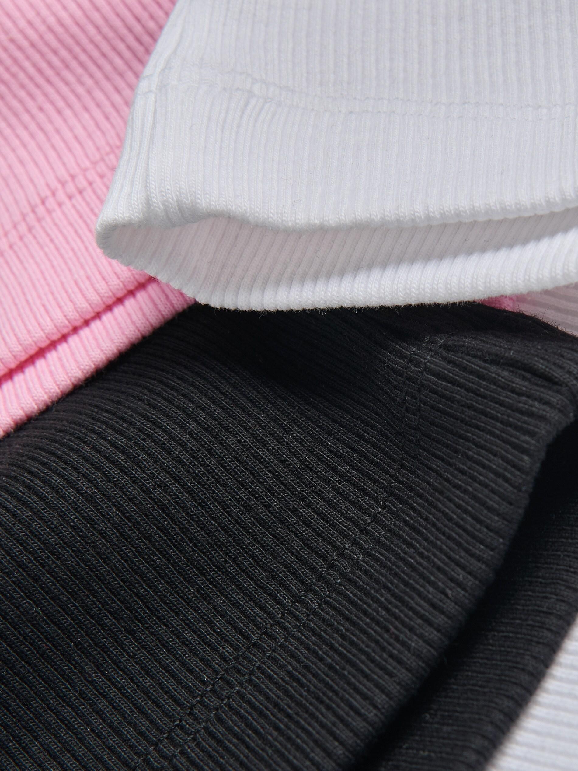 Black Cotton Top, Black, large image number 11
