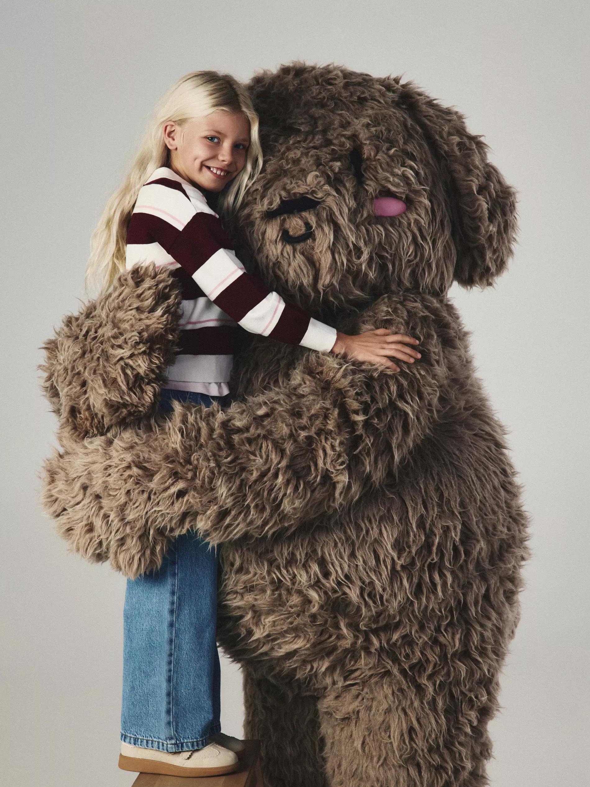 Blue Jeans Super Wide Leg Jeans, Blue, large image number 4