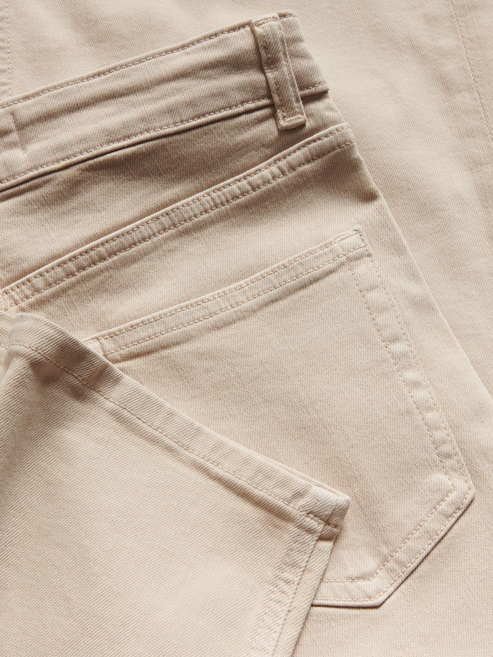 Beige Jeans Wide Leg Jeans, , large image number 4