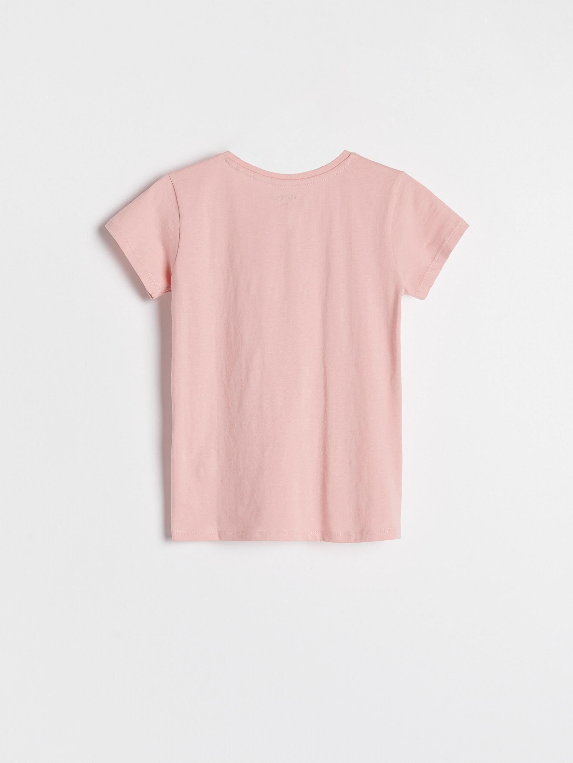 Pink Cotton T-Shirt With Print, , large image number 1