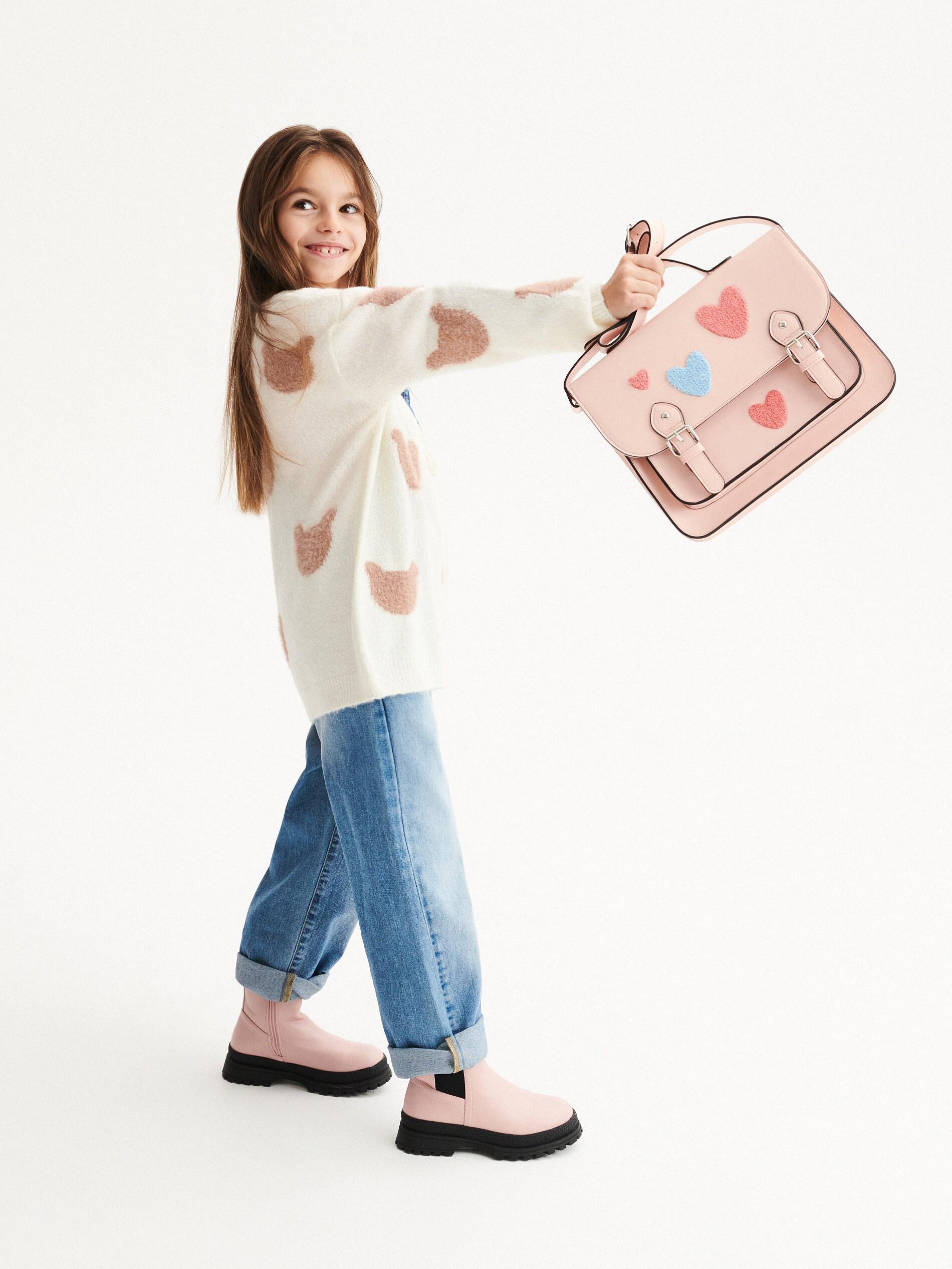 Cream Messenger Bag, , large image number 1