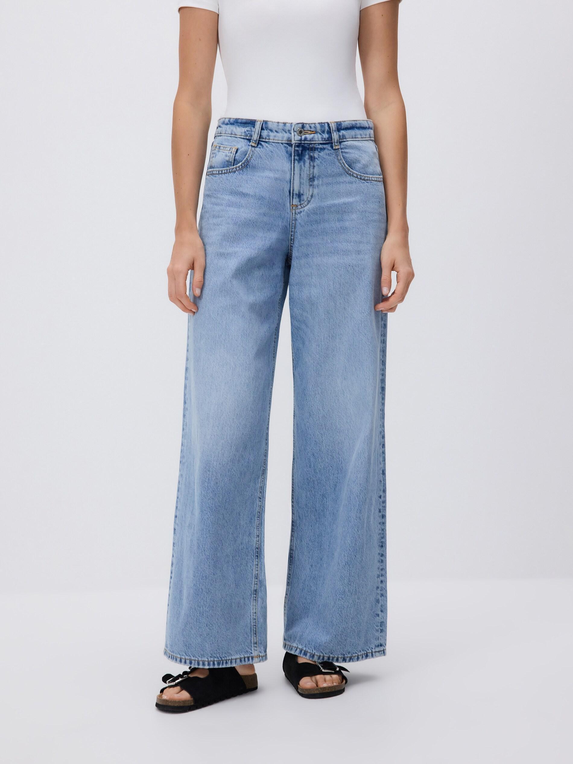 BLUE Baggy fit jeans, Blue, large image number 2