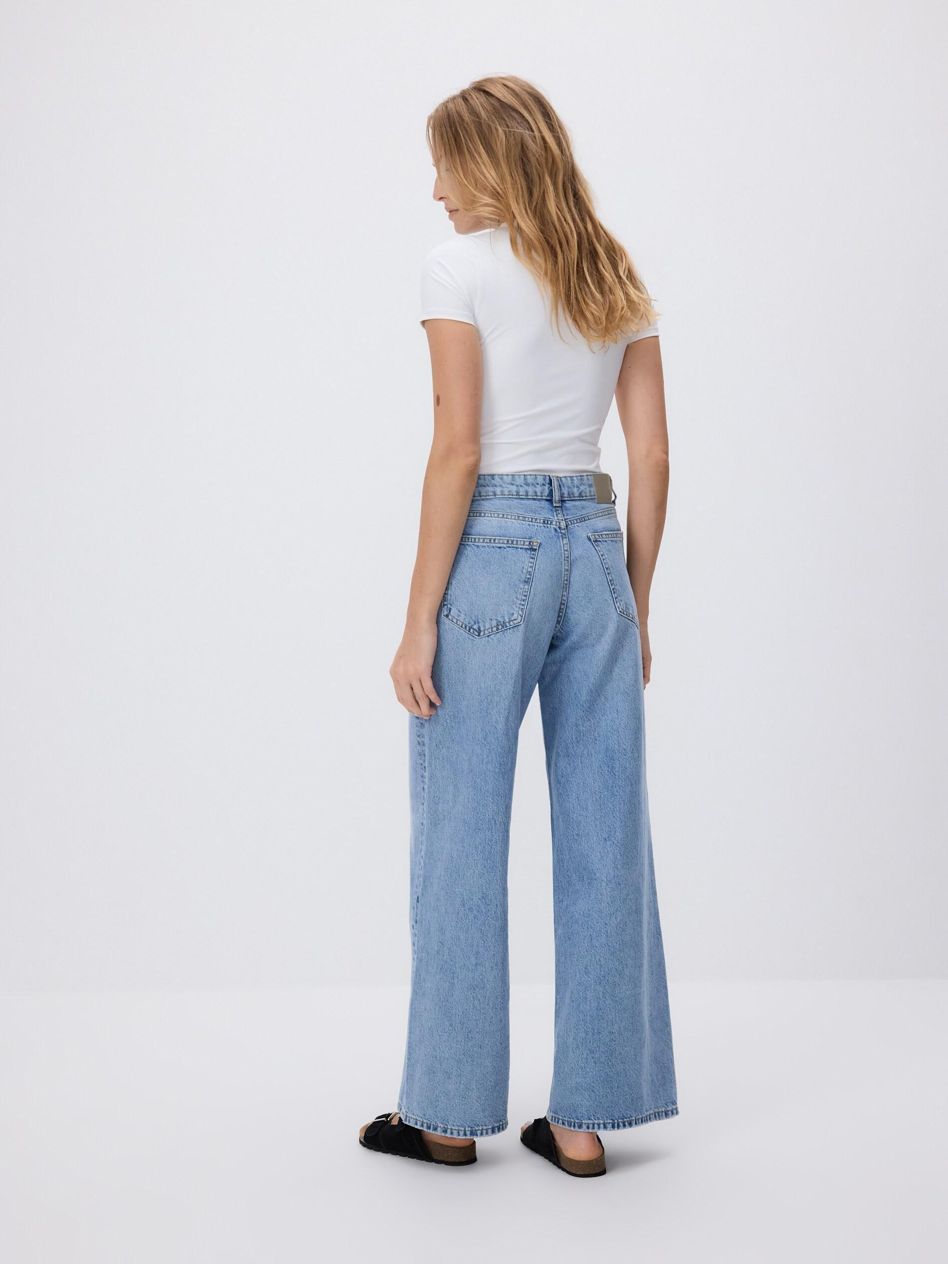 BLUE Baggy fit jeans, Blue, large image number 3