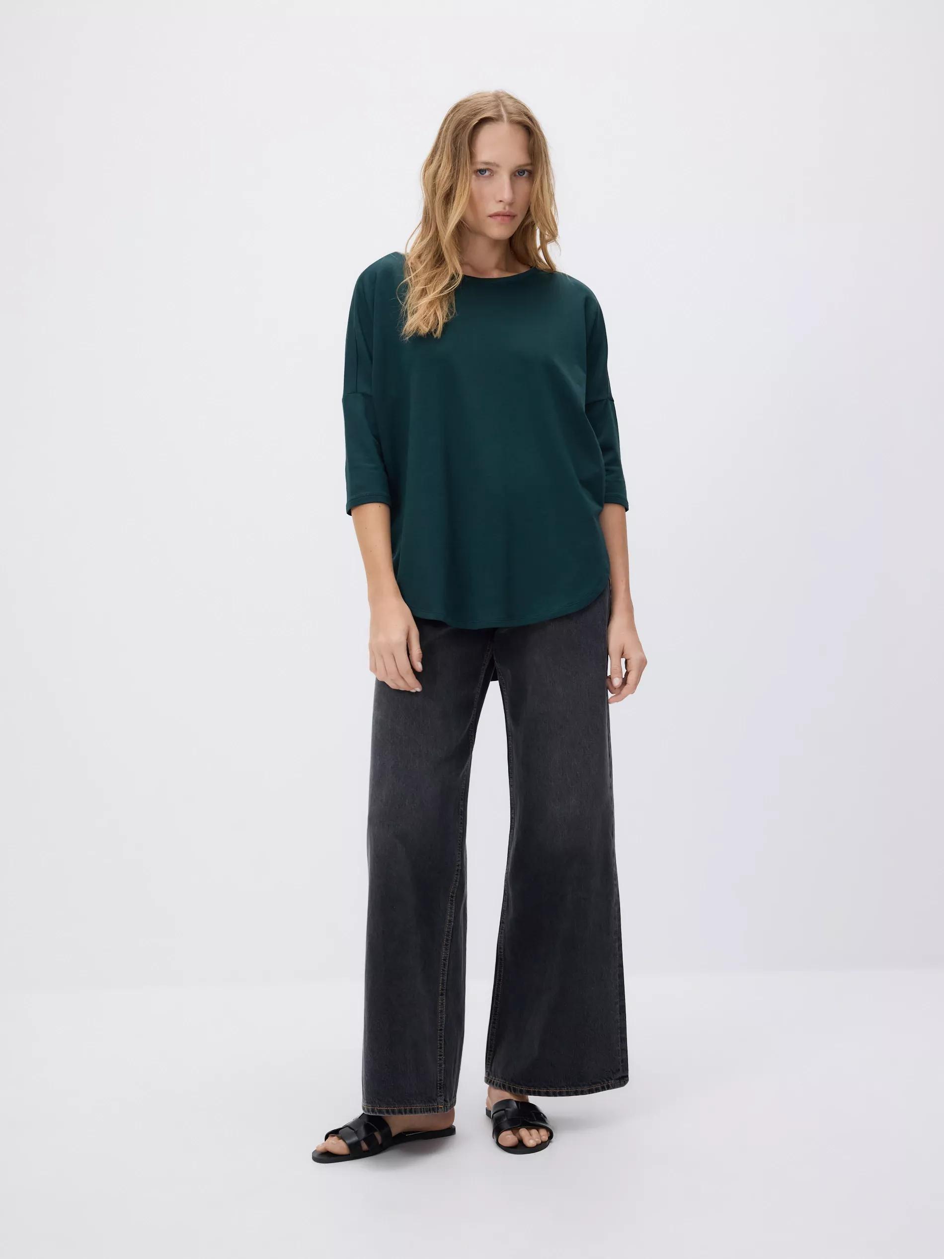 Black Baggy Fit Jeans, , large image number 3