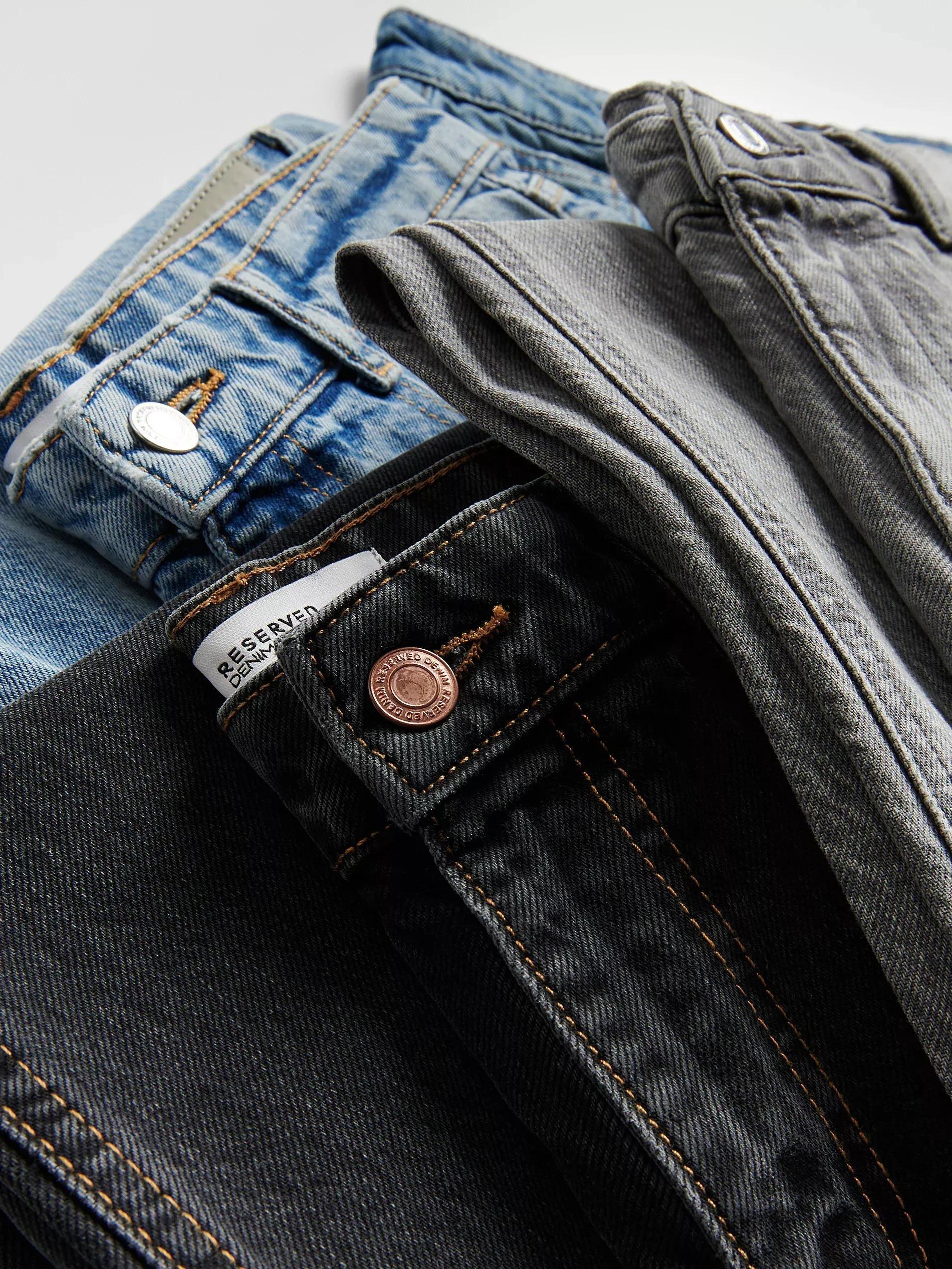 Black Baggy Fit Jeans, , large image number 4