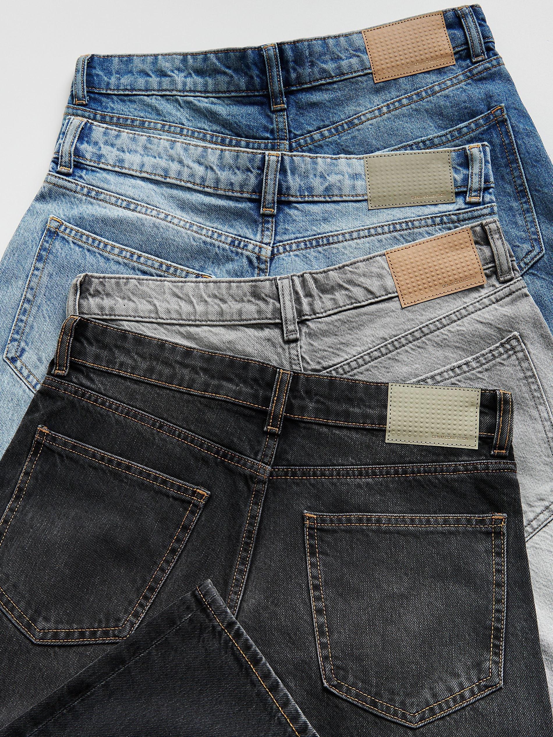 Black Baggy Fit Jeans, , large image number 5