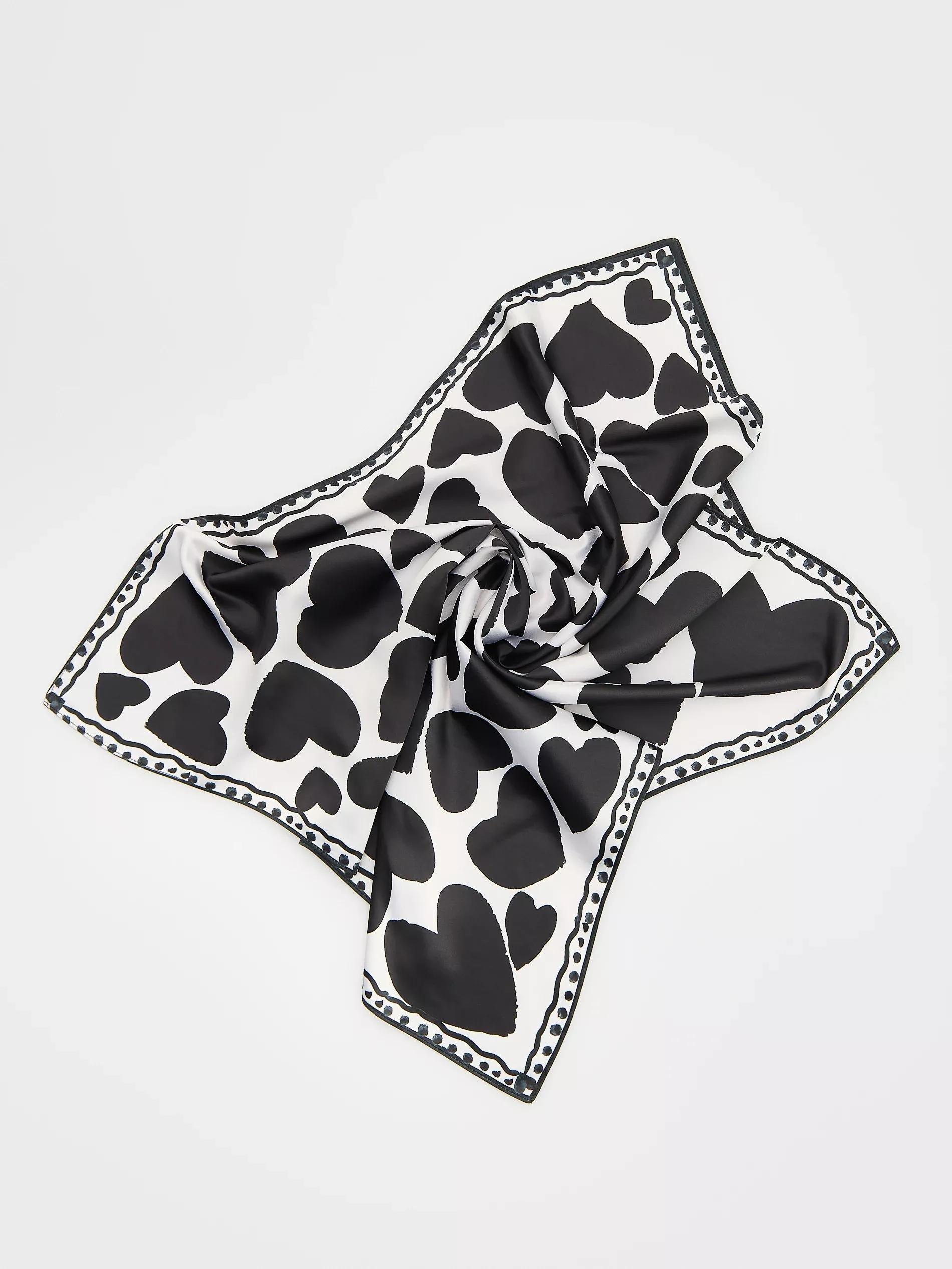 Multicolour Patterned Scarf, Multicolor, large image number 2