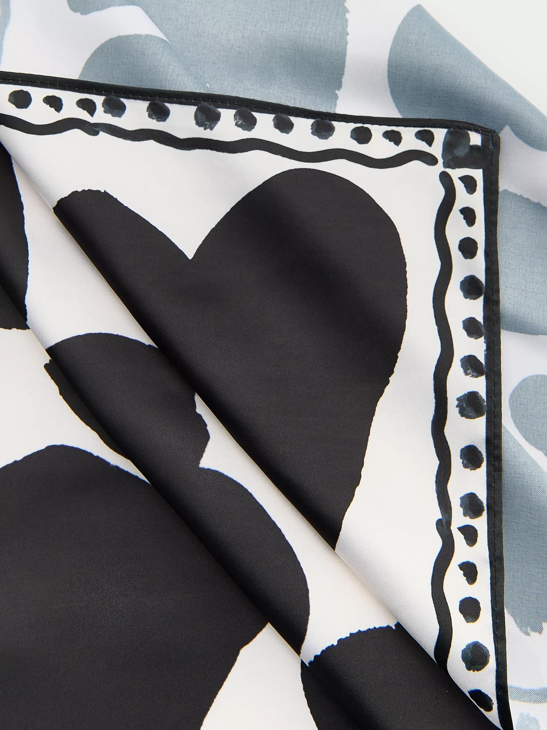 Multicolour Patterned Scarf, Multicolor, large image number 3