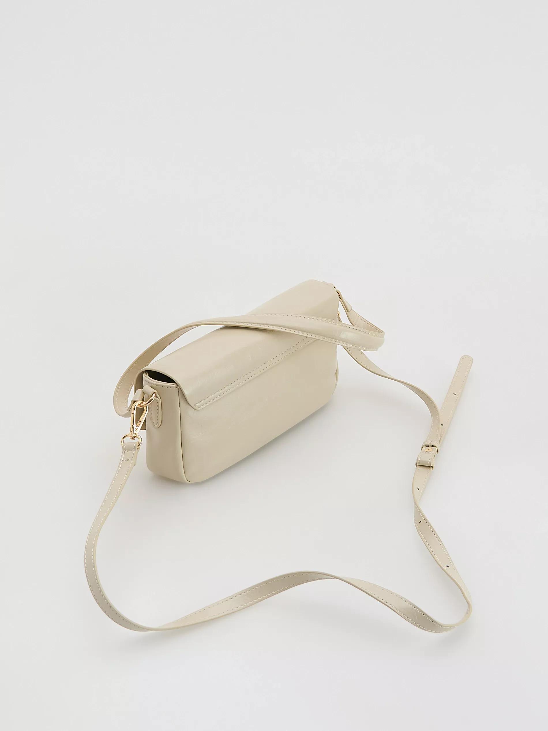 Cream Shoulder Bag, Ivory, large image number 1