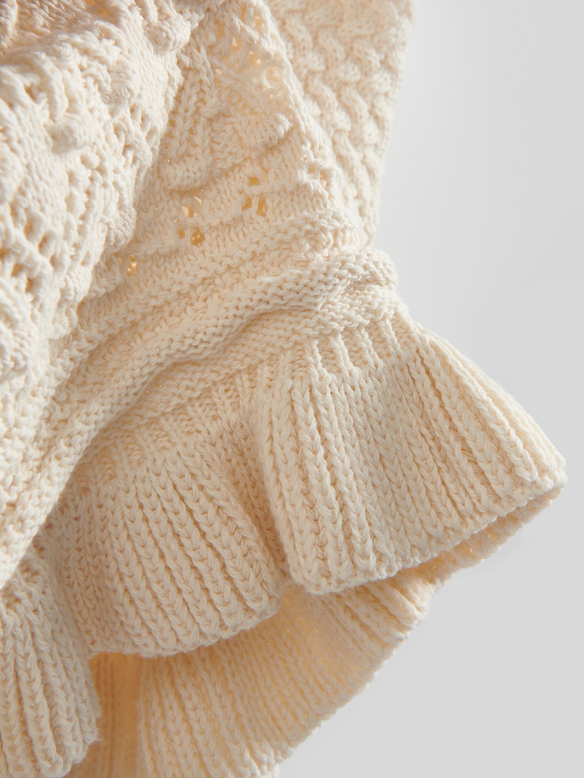 Beige Knitted Top, , large image number 1